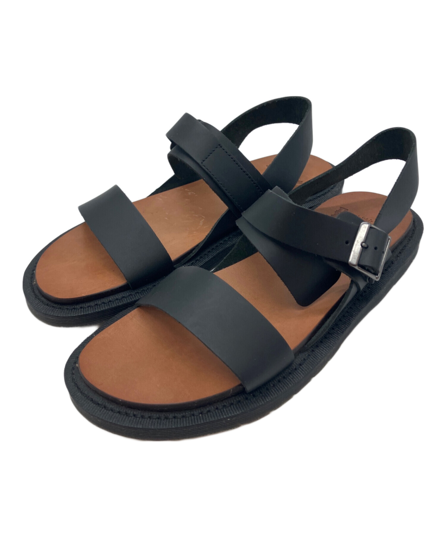 中古・古着通販】Dr.Martens (ドクターマーチン) サンダル ブラック 中古・古着通販】Dr.Martens (ドクターマーチン) サンダル ブラック