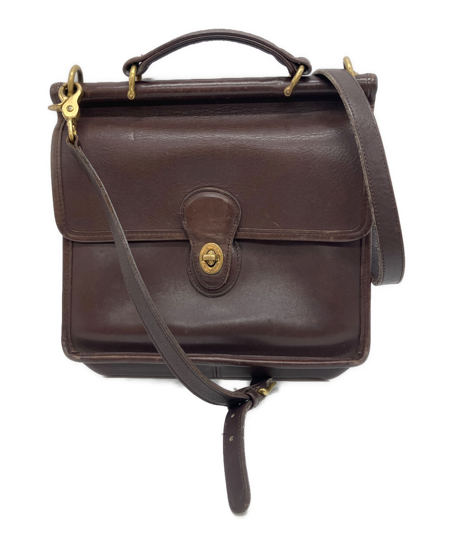 中古・古着通販】COACH (コーチ) OLD COACH L6C USA製 レザーバッグ