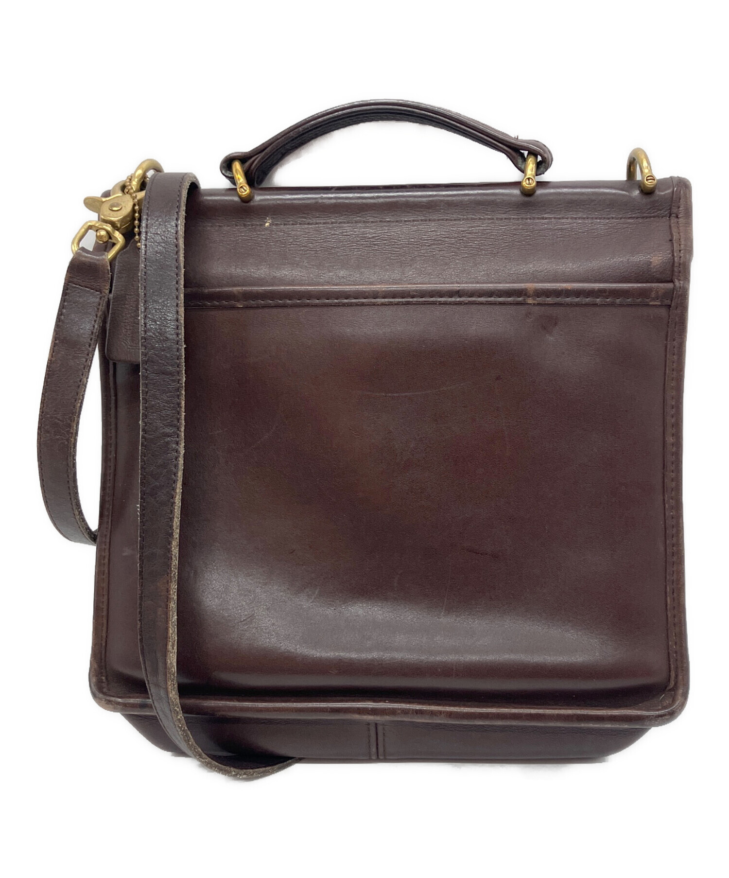 中古・古着通販】COACH (コーチ) OLD COACH L6C USA製 レザーバッグ