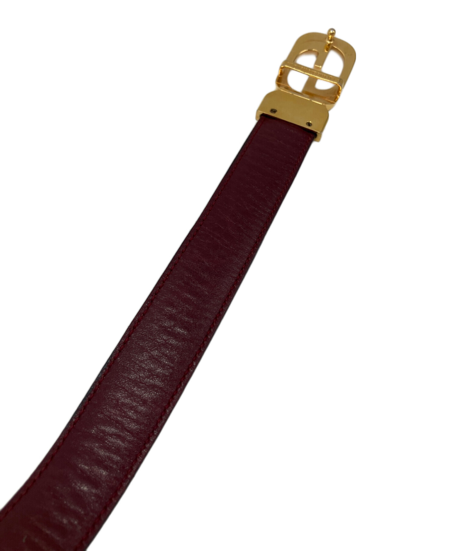 中古・古着通販】GUCCI (グッチ) レザーベルト ブラック｜ブランド