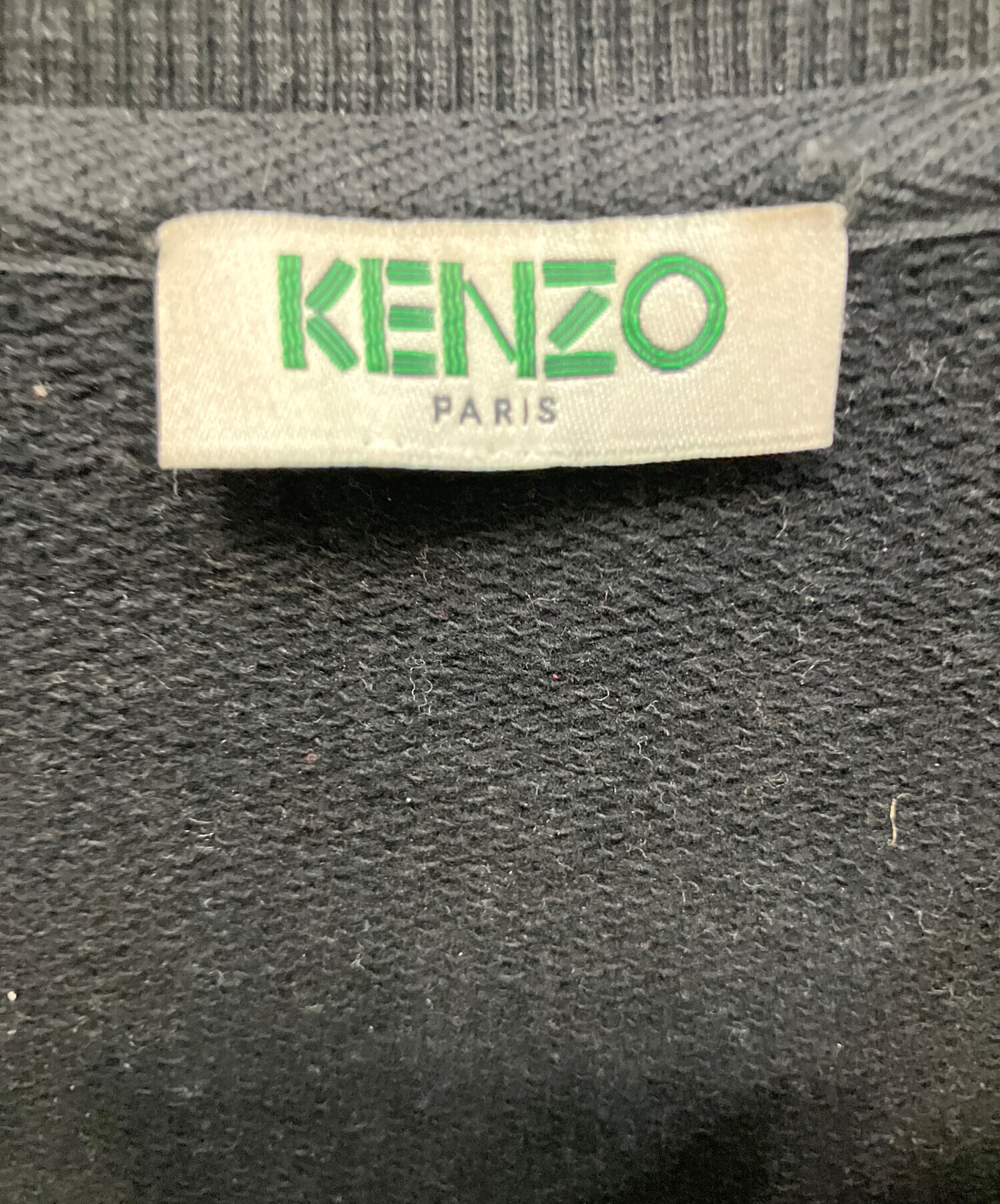 中古・古着通販】KENZO (ケンゾー) ダブルタイガースウェット ブラック