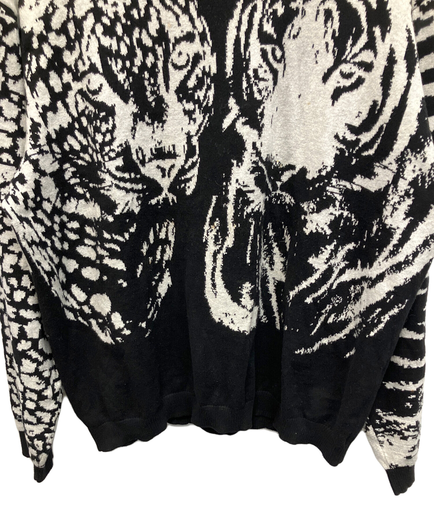 中古・古着通販】SUPREME (シュプリーム) Big Cats Jacquard L/S 厚手