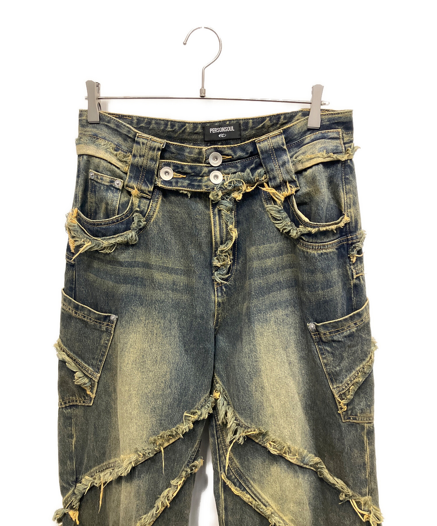 中古・古着通販】PERSONSOUL (パーソンソウル) デニムパンツ