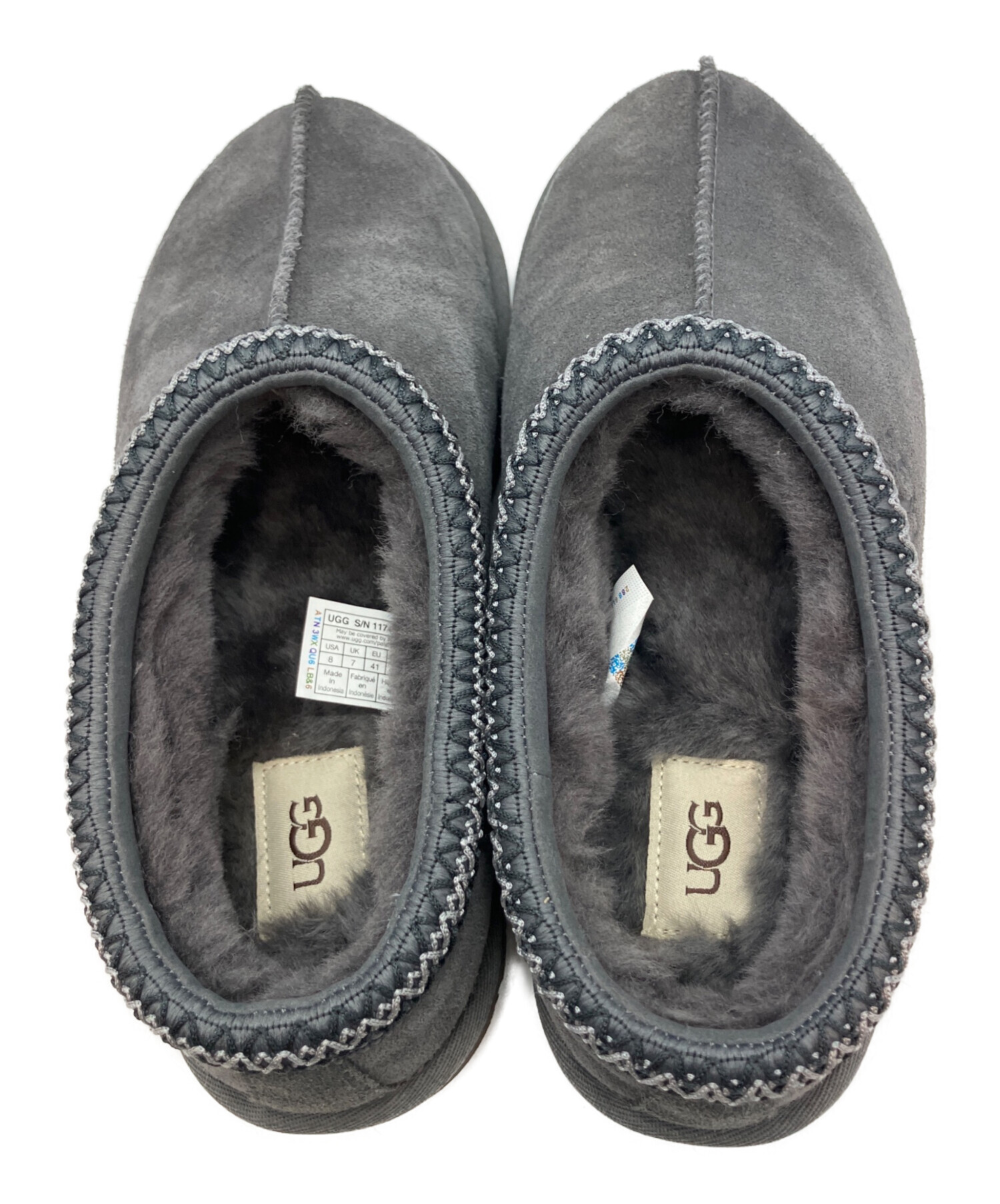 中古・古着通販】UGG (アグ) M TASMANⅡ スリッポン グレー サイズ 