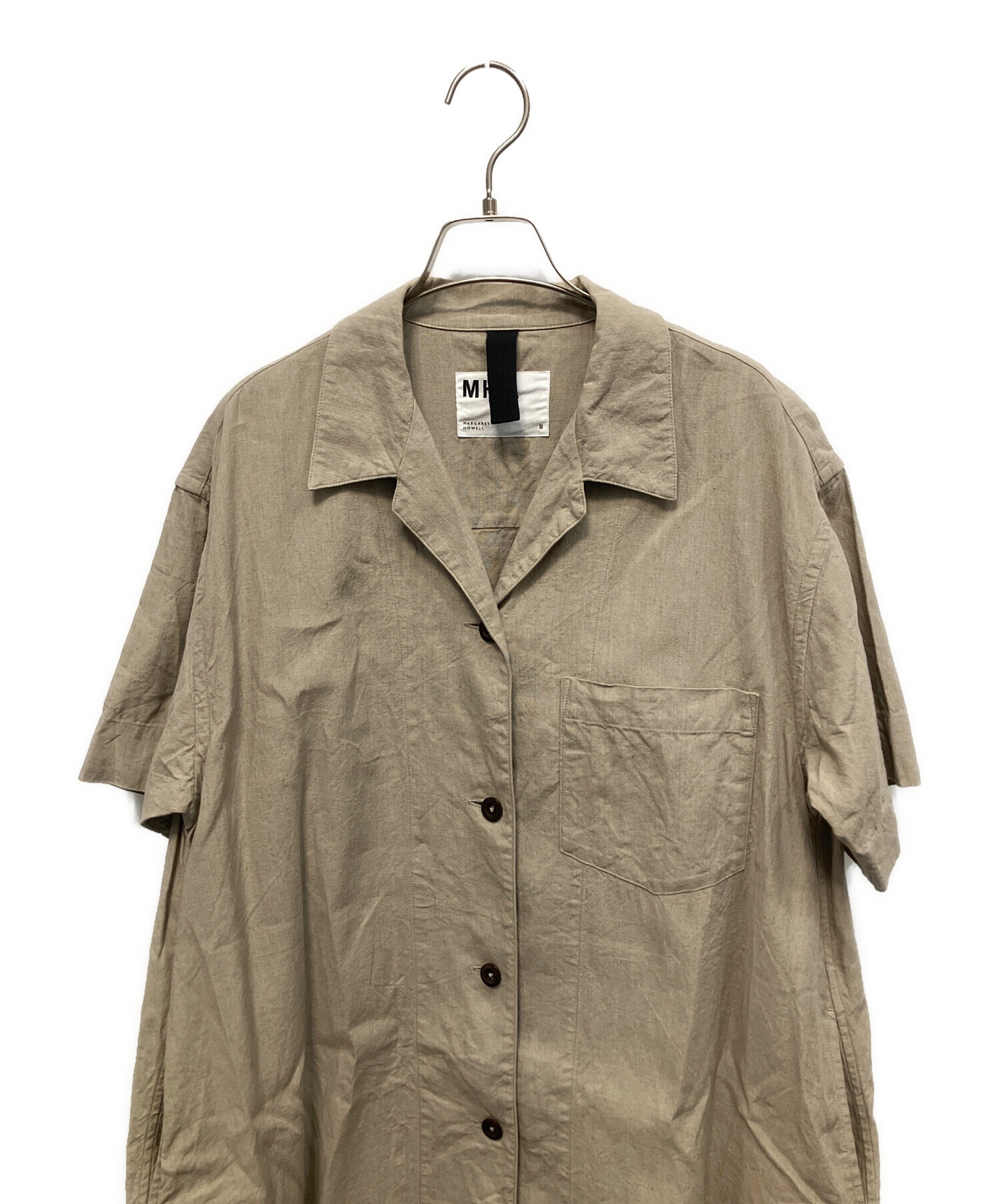 中古・古着通販】MHL (エムエイチエル) FADED LINEN COTTON PLAINWEAVE