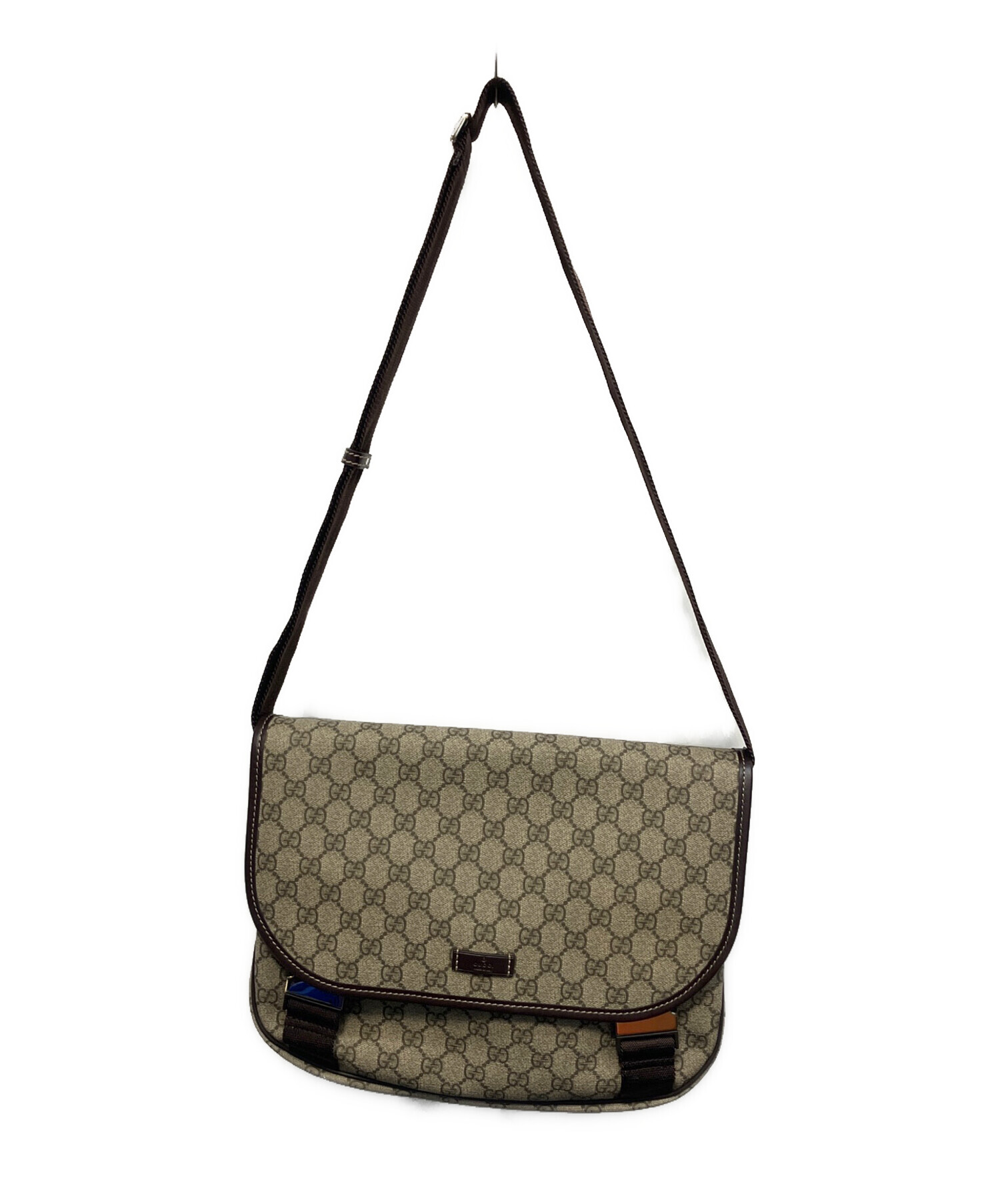 中古・古着通販】GUCCI (グッチ) GGスプリーム 520981 ショルダー