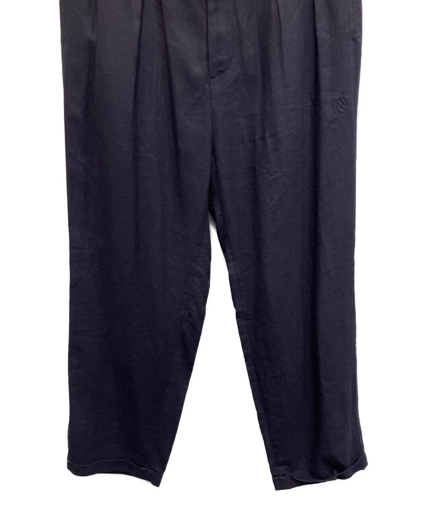 中古・古着通販】NAUTICA (ノーティカ) 90s リネン混パンツ ネイビー