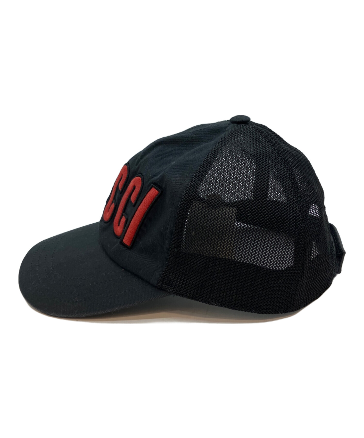 中古・古着通販】GUCCI (グッチ) ベースボールキャップ ブラック