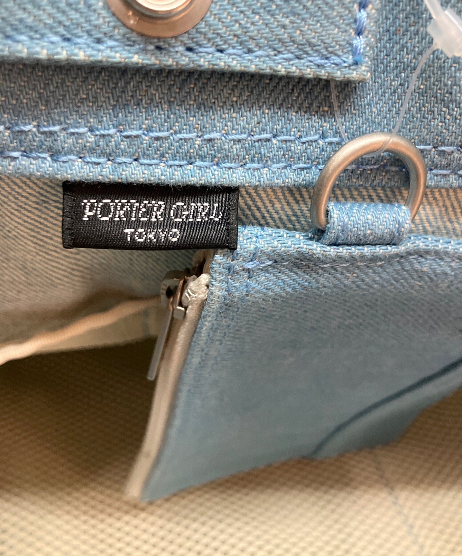 中古・古着通販】PORTER GIRL (ポーターガール) BOYFRIEND TOTE DENIM
