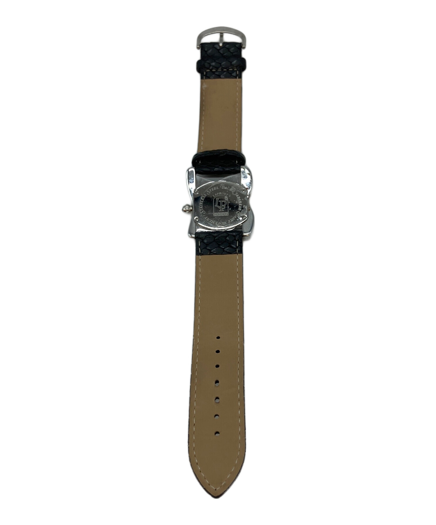 Laphont レザーベルト 時計 中古・古着通販】LAPHONT (ラフォン) クォーツ レザーベルト リスト