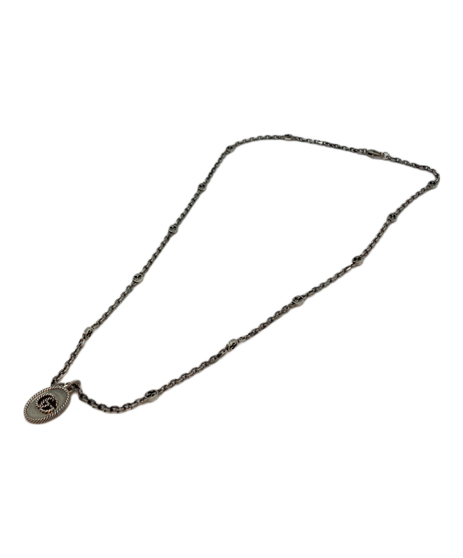 Nページです 中古・古着通販】GUCCI (グッチ) ダブルG ネックレス シルバー