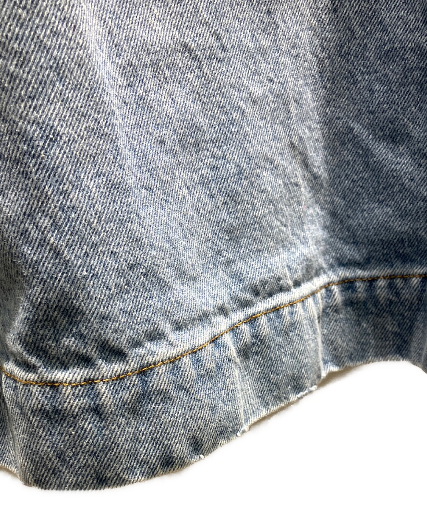 中古・古着通販】PAMEO POSE (パメオポーズ) Laces-up Denim Baggy