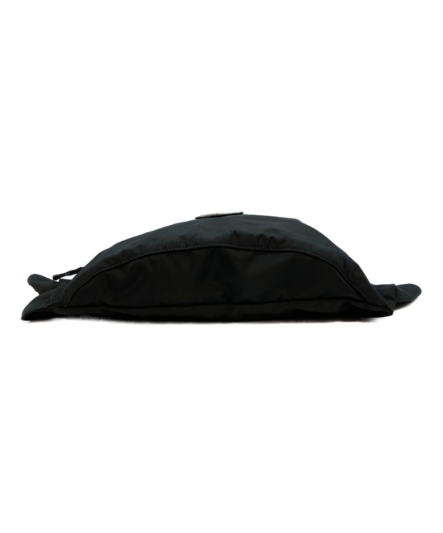 中古・古着通販】PRADA (プラダ) 84 ナイロンウエストポーチ ブラック