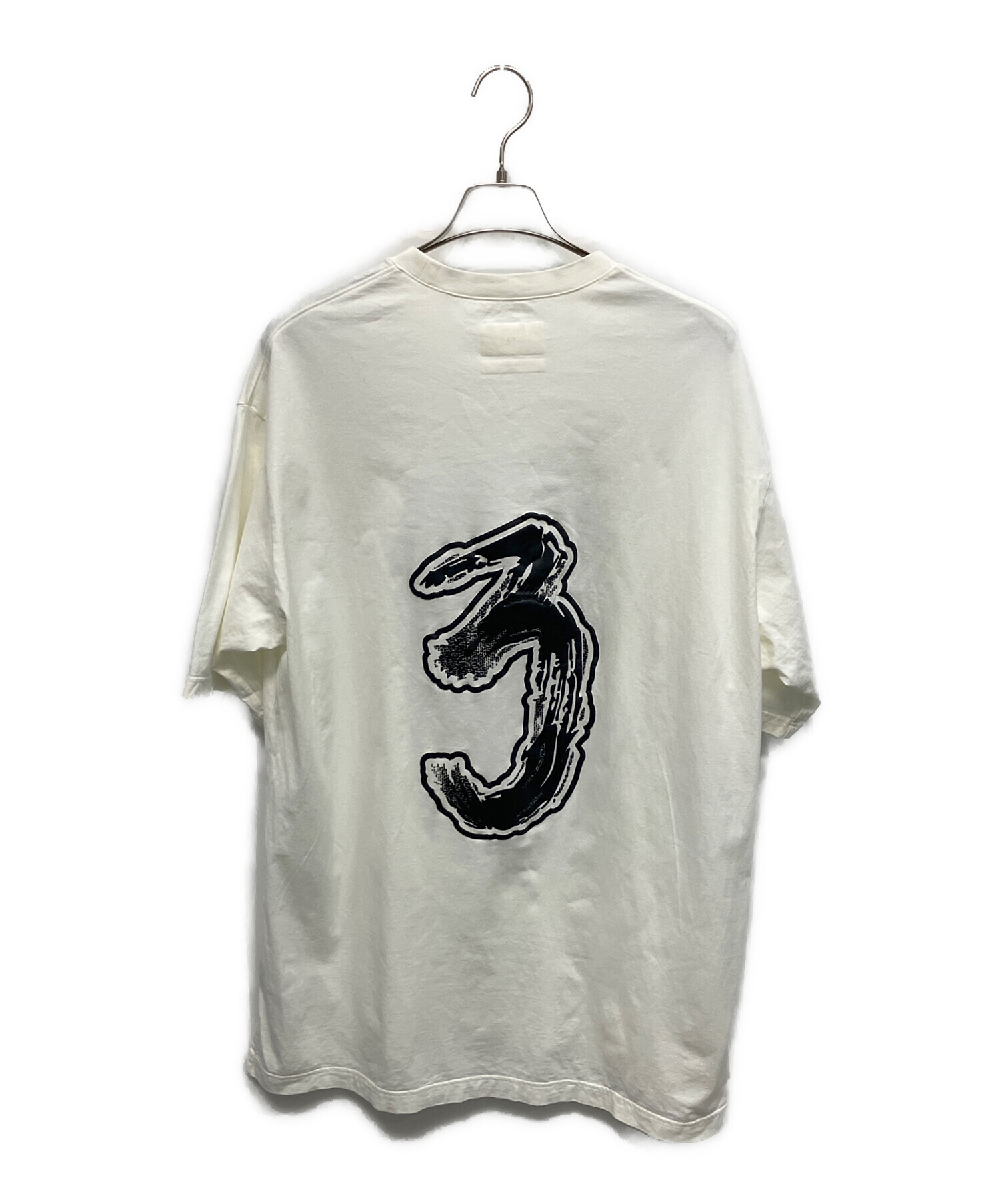 中古・古着通販】Y-3 (ワイスリー) LOGO GFX Tシャツ ホワイト サイズ 