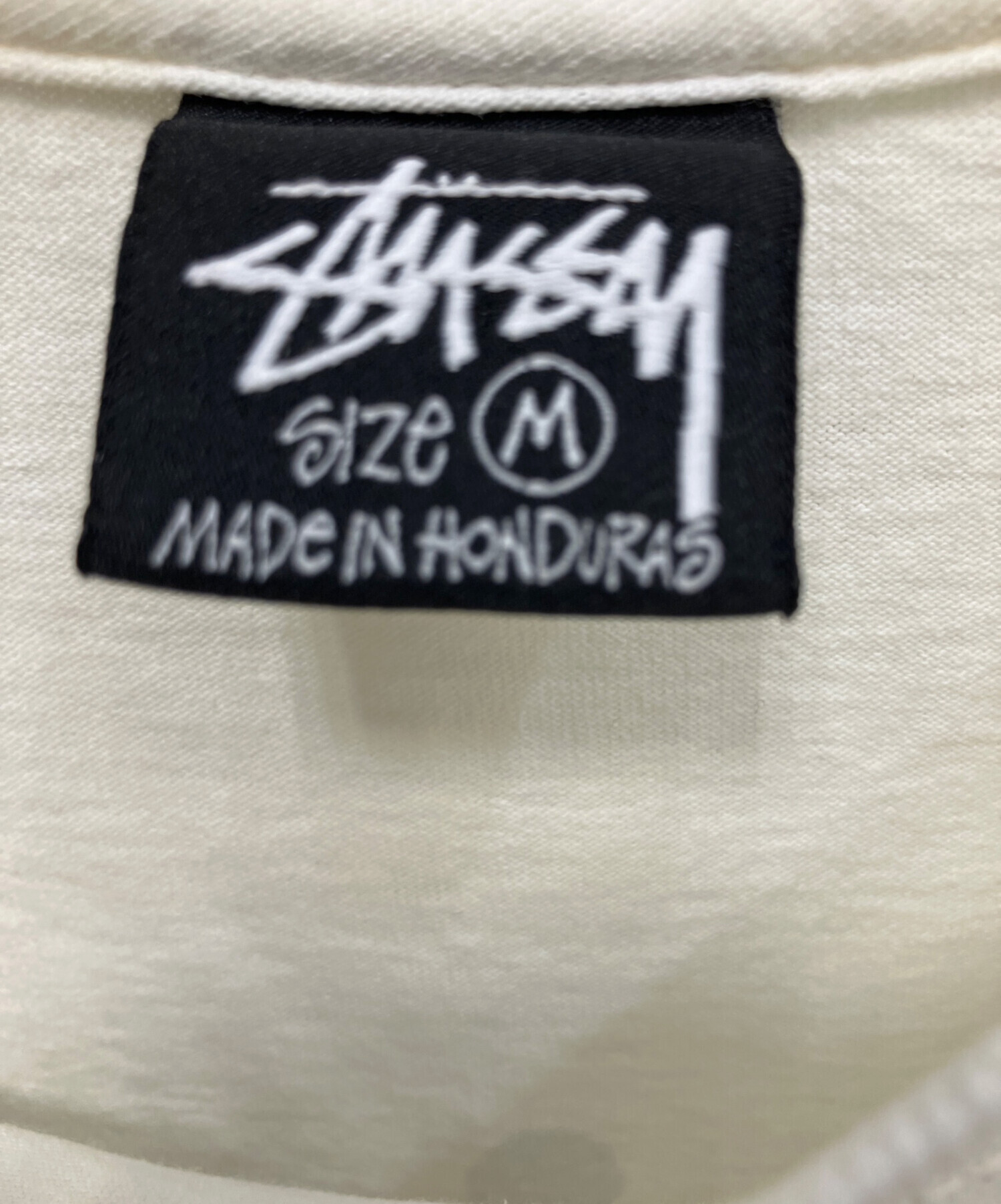 中古・古着通販】stussy (ステューシー) バックプリントTシャツ