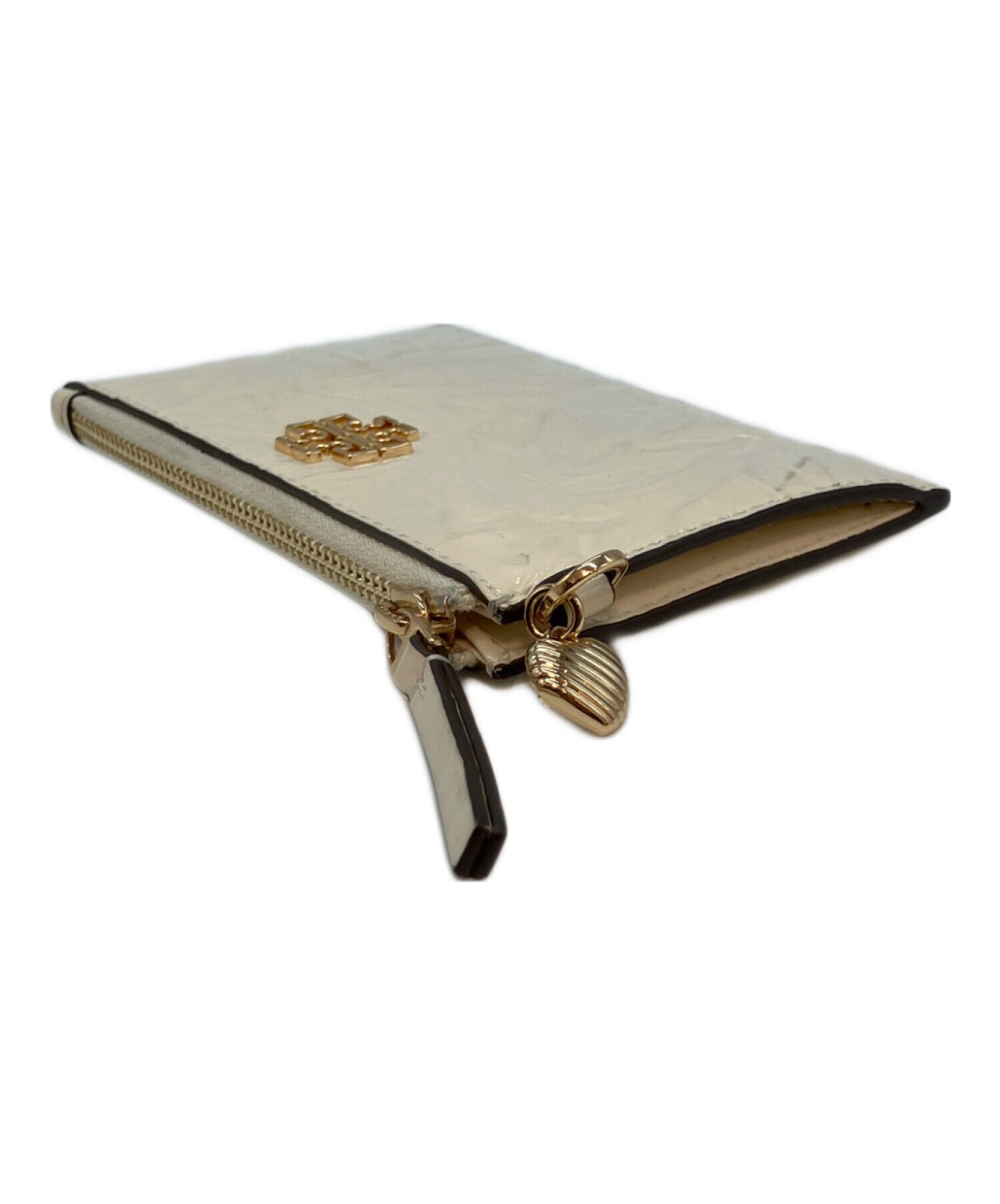中古・古着通販】TORY BURCH (トリーバーチ) カードケース ホワイト