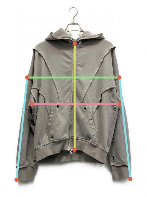 中古・古着通販】BREATH (ブレス) 25AW FADE ZIP UP HOODIE TYPE-2