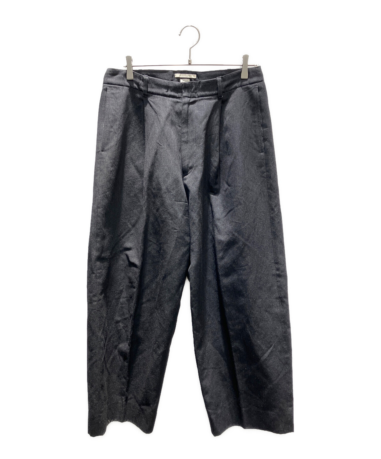 中古・古着通販】BLURHMS (ブラームス) Wool Ramie Super Wide Slacks