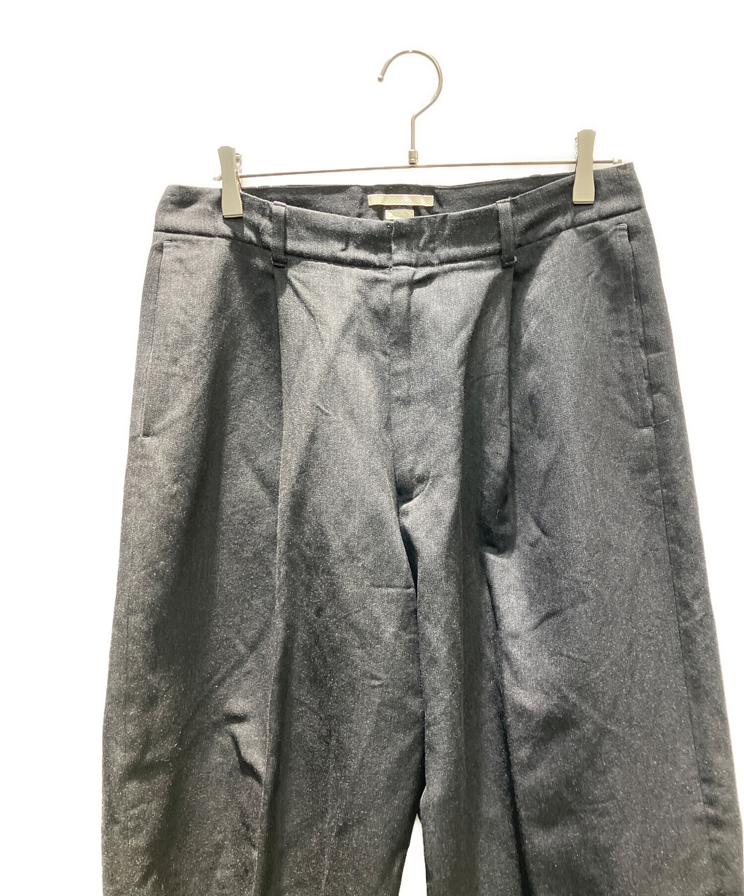 中古・古着通販】BLURHMS (ブラームス) Wool Ramie Super Wide Slacks
