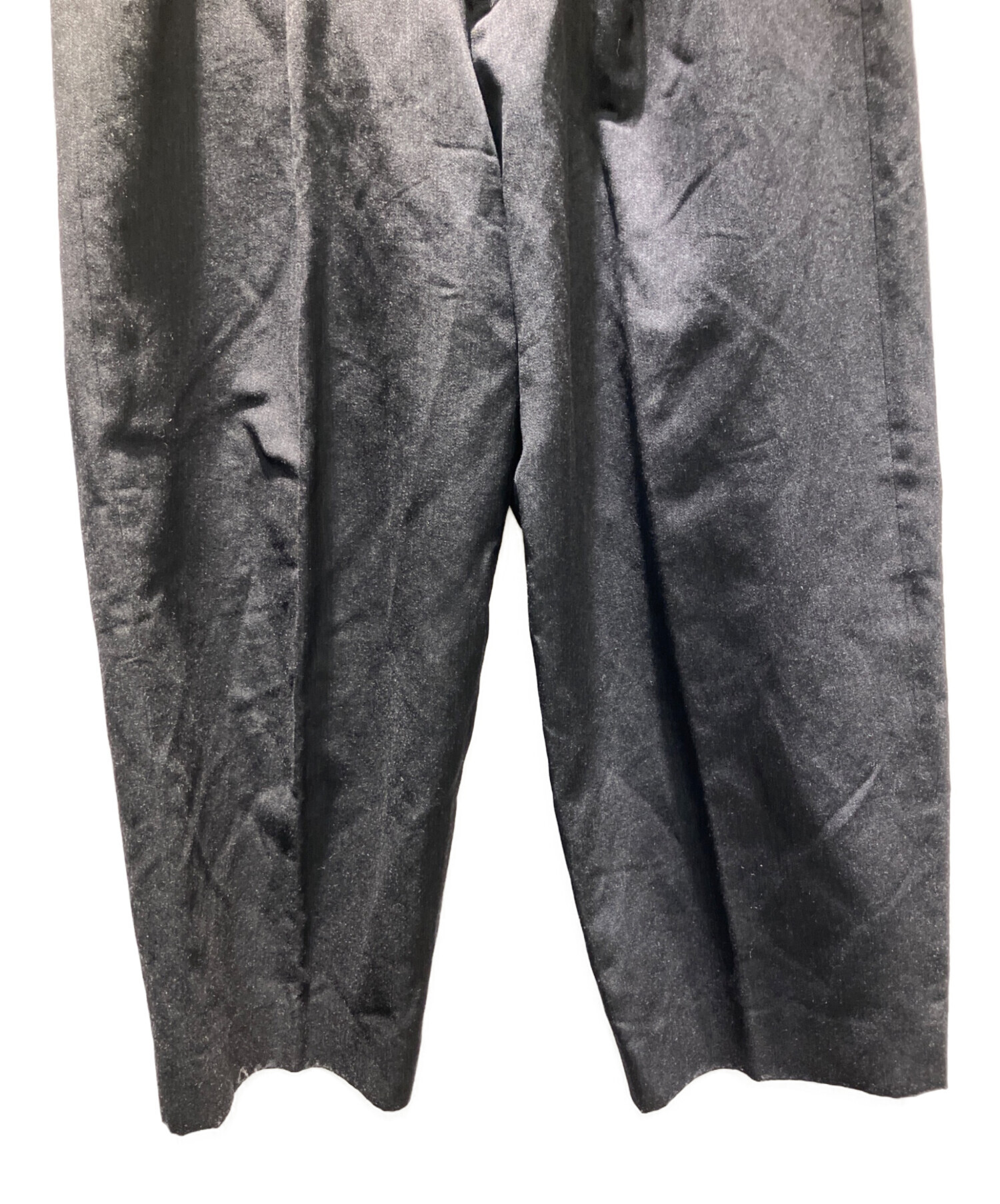 中古・古着通販】BLURHMS (ブラームス) Wool Ramie Super Wide Slacks