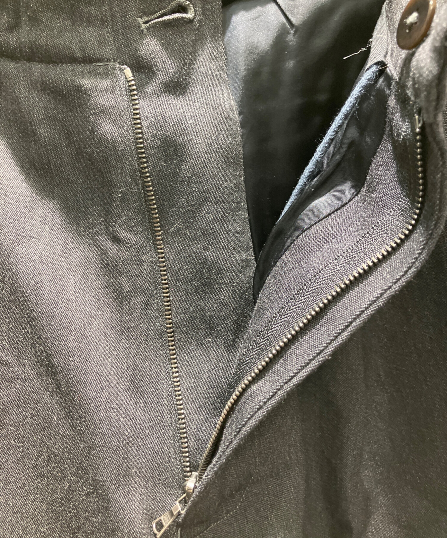中古・古着通販】BLURHMS (ブラームス) Wool Ramie Super Wide Slacks