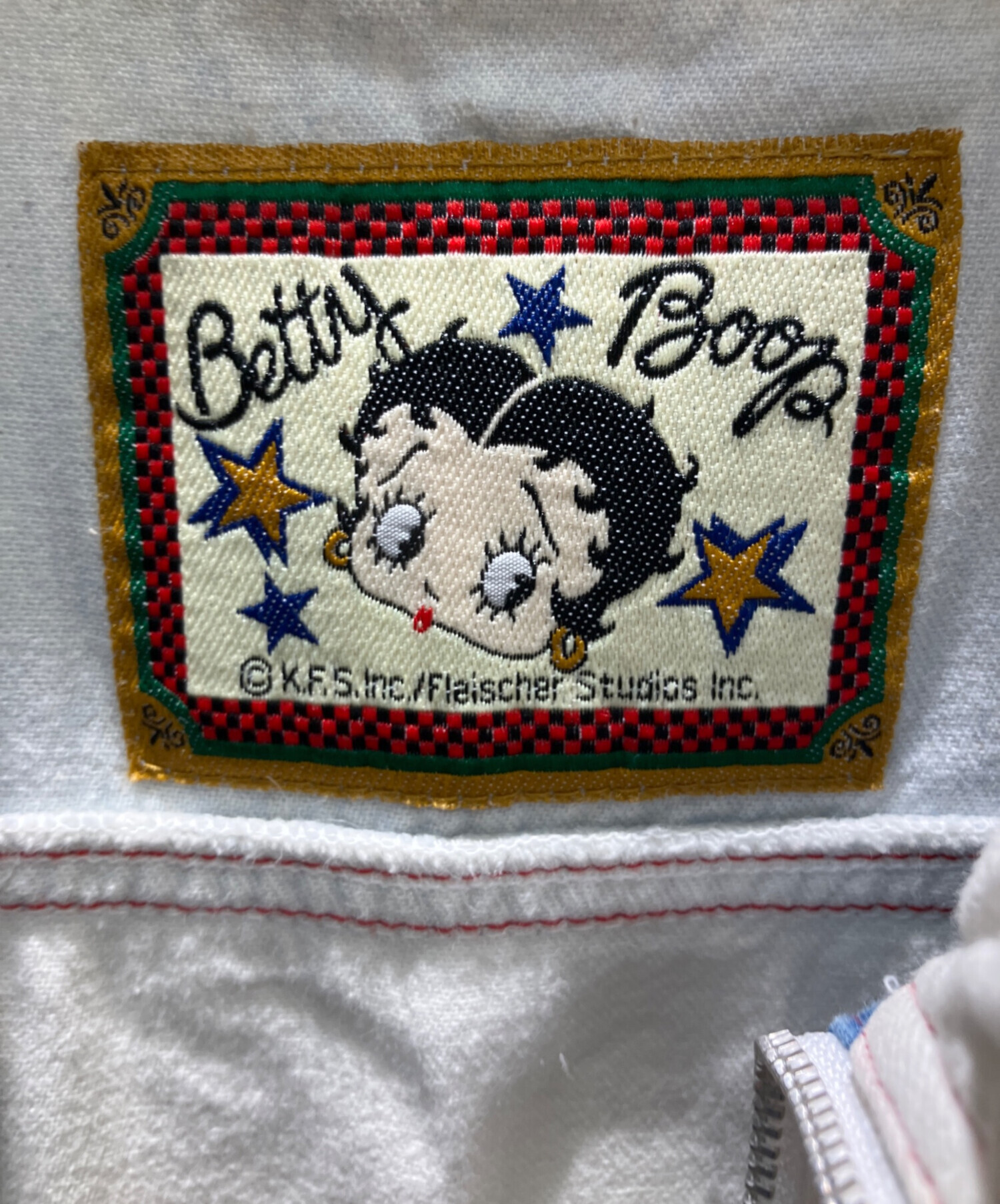 中古・古着通販】BETTY BOOP (ベティー・ブープ) ジップシャツ 半袖 