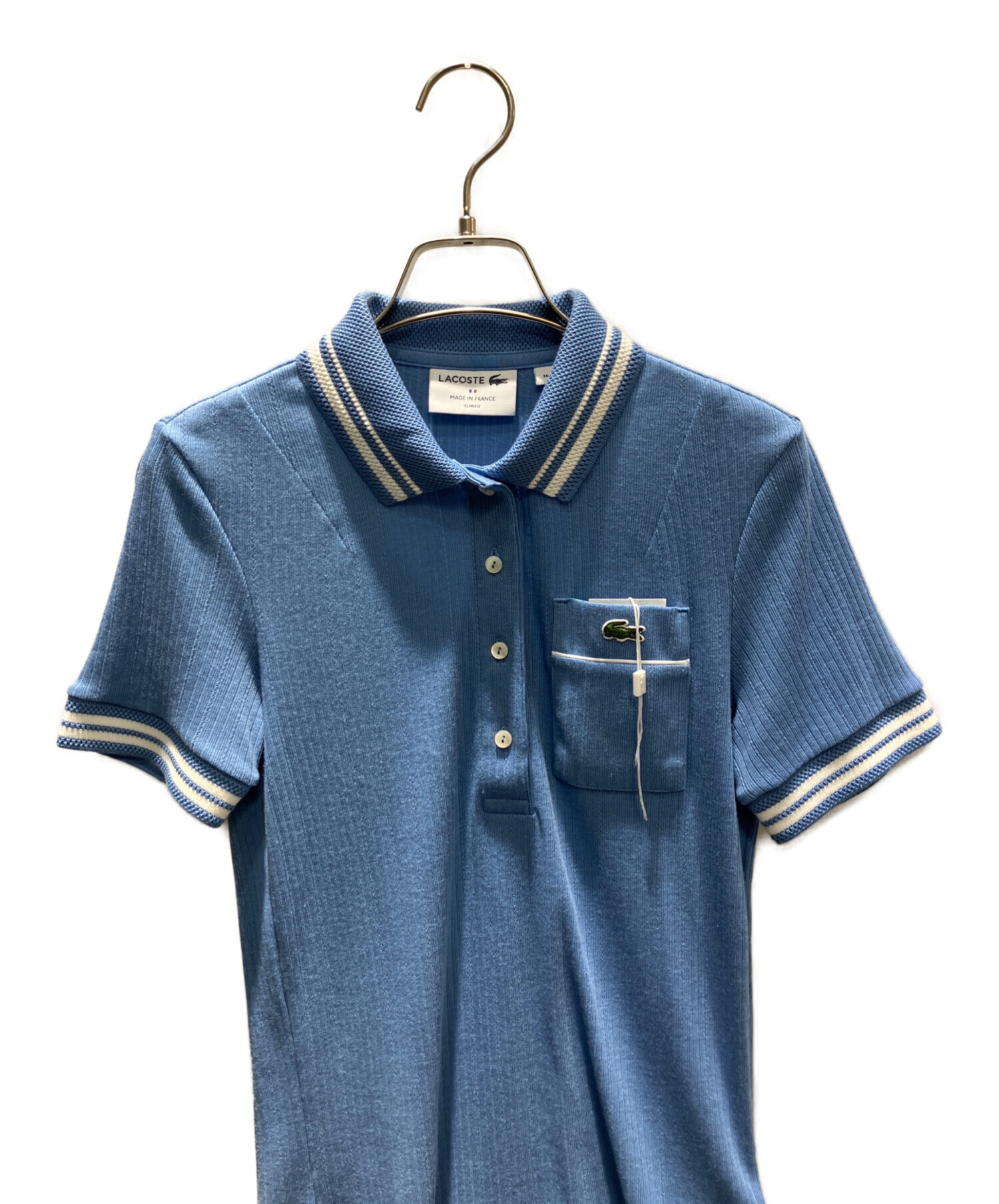 中古・古着通販】LACOSTE (ラコステ) フランスメイド ナローリブニット