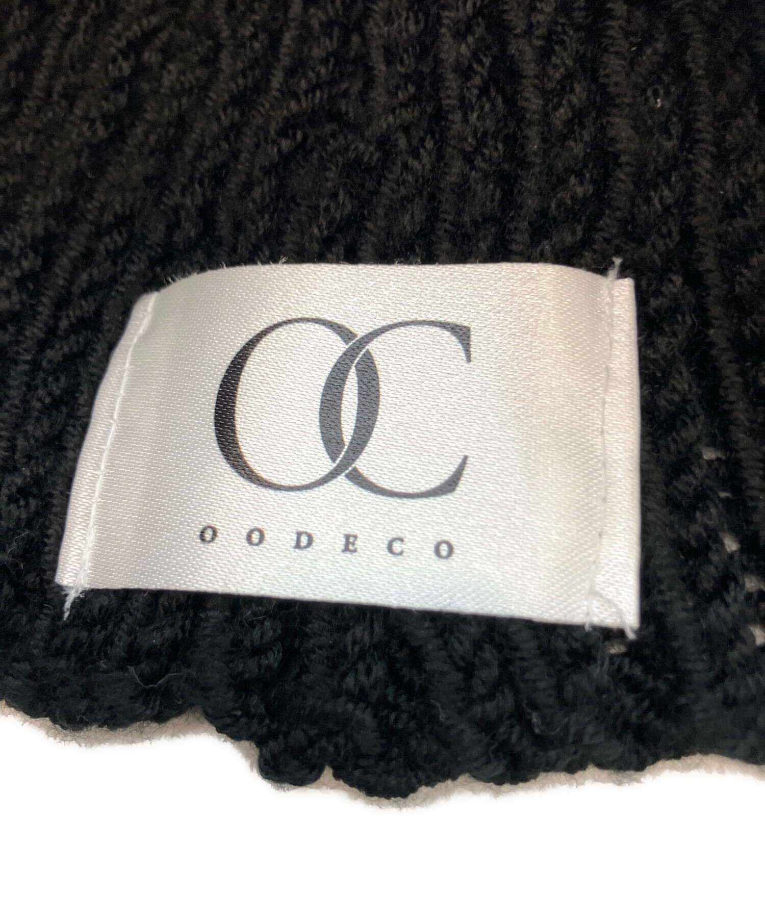 中古・古着通販】OODECO (オーデコ) バラクラバビーニー ブラック