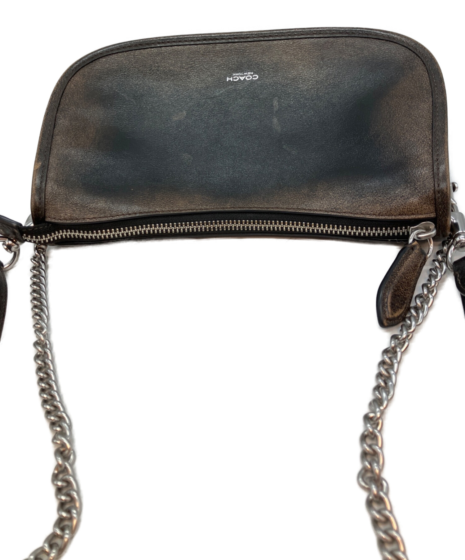 中古・古着通販】COACH (コーチ) ショルダーバッグ ブラウン｜ブランド