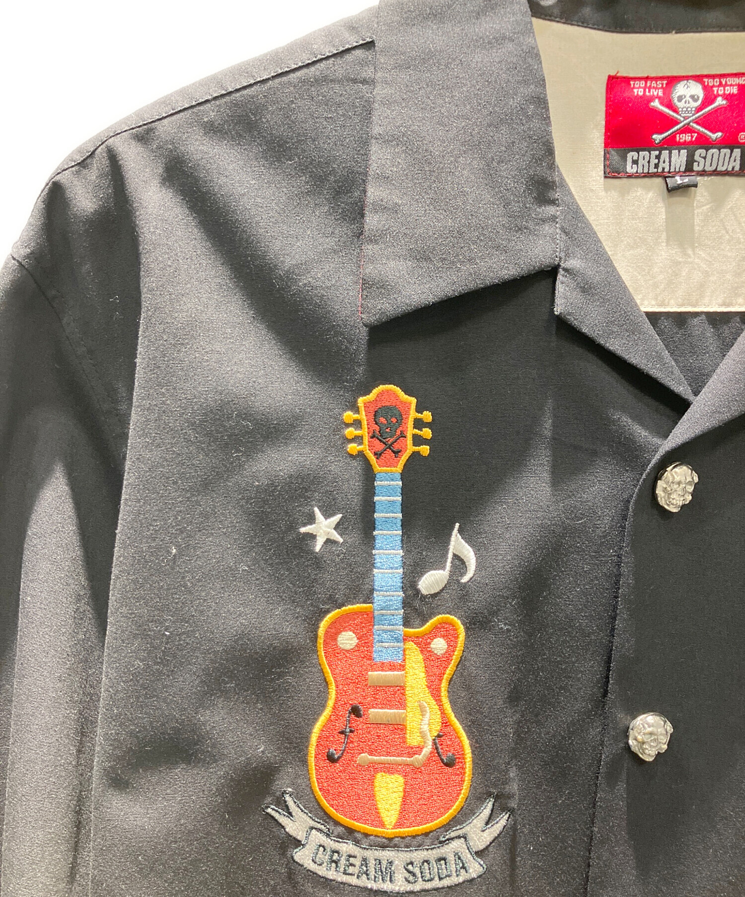 中古・古着通販】CREAM SODA (クリームソーダ) ジャケット ブラック