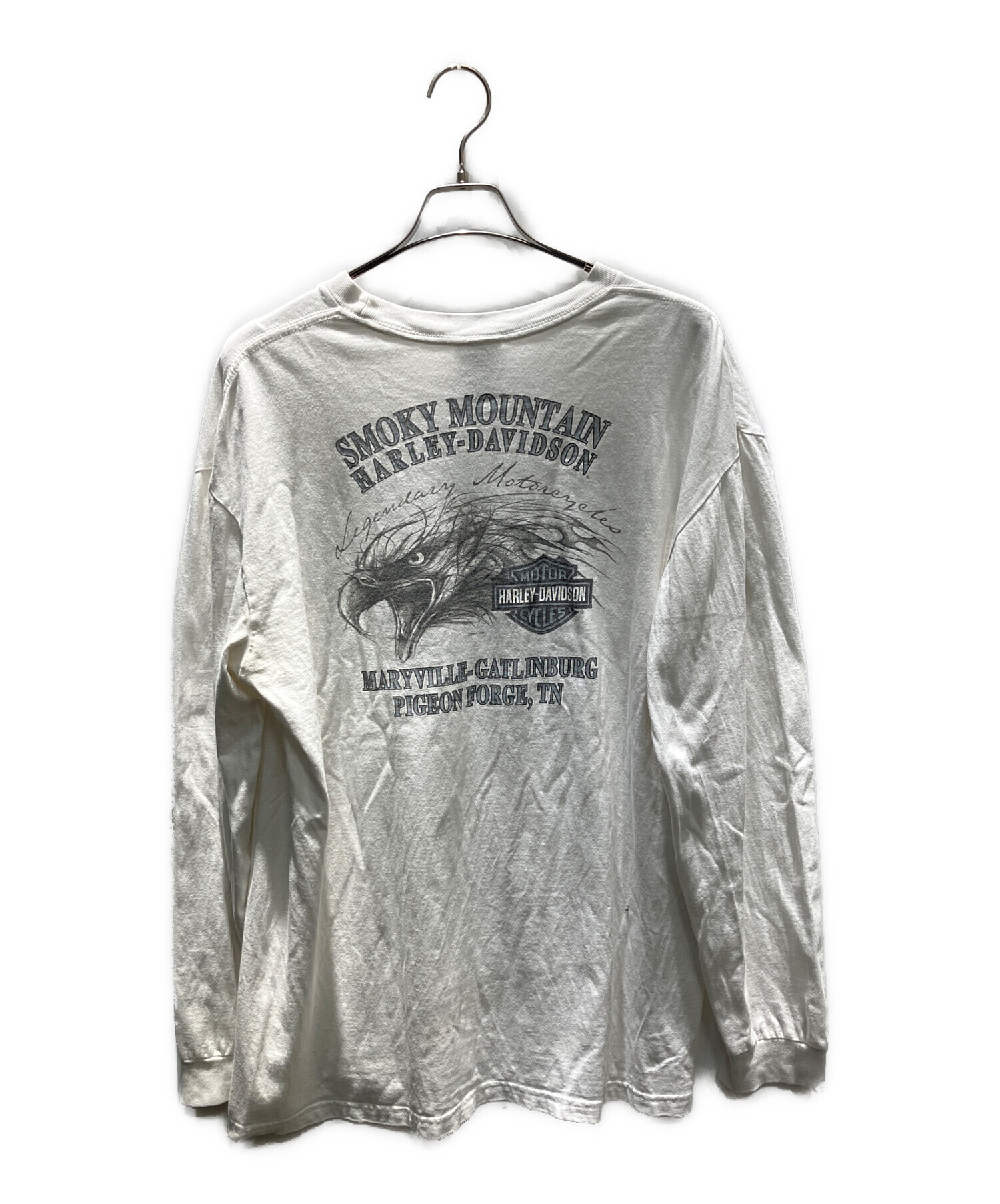 j*a様 Harley-Davidson タイダイ 長袖カットソー ロンt 中古・古着通販】HARLEY-DAVIDSON (ハーレーダビッドソン) 00s