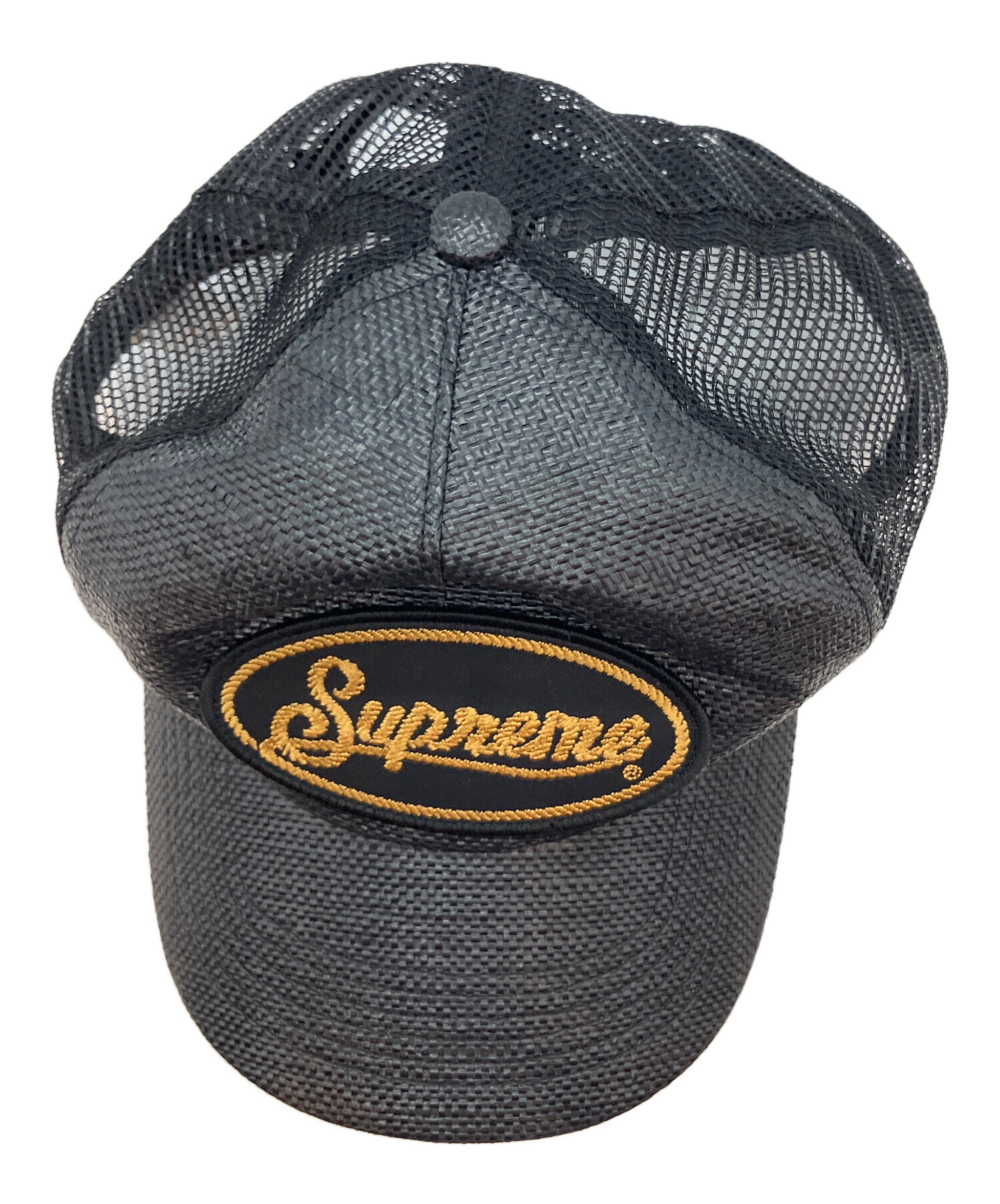 シュプリーム メッシュキャップ 中古・古着通販】SUPREME (シュプリーム) Raffia Mesh Back 5-Panel