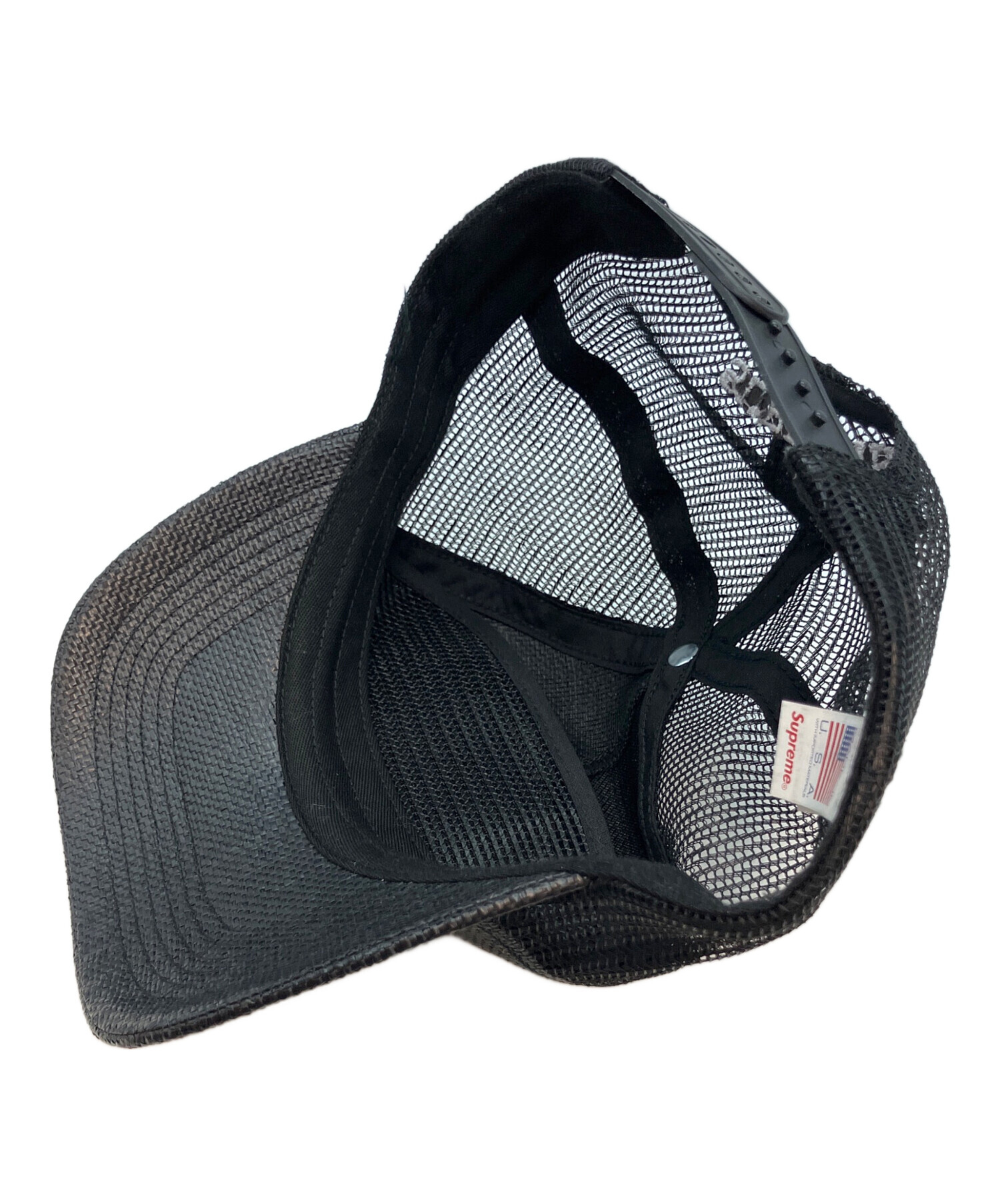 中古・古着通販】SUPREME (シュプリーム) Raffia Mesh Back 5-Panel