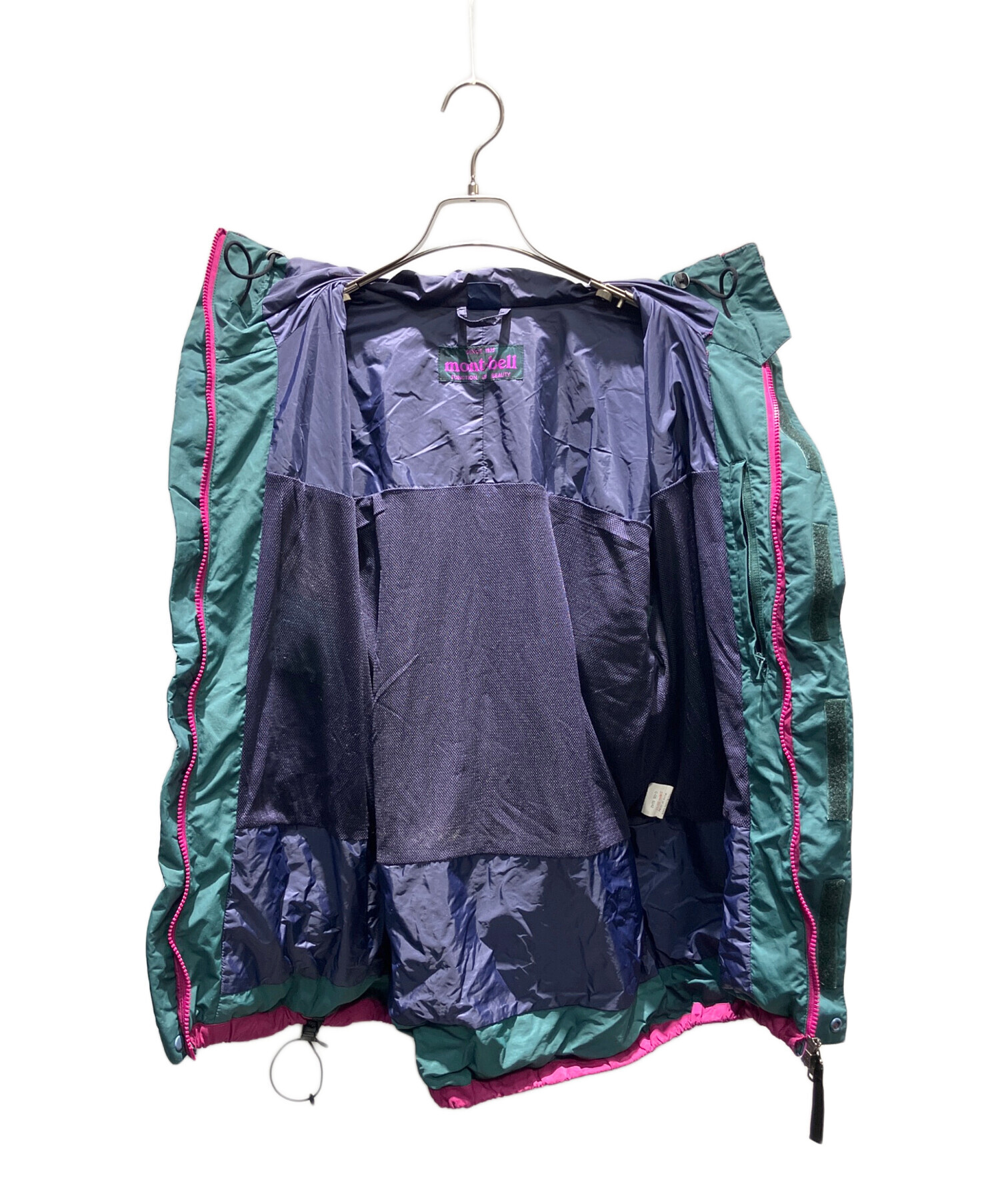 【美品】mont-bell モンベル 90s ナイロン マウンテンパーカー PK 中古・古着通販】mont-bell (モンベル) 90s マウンテンパーカー