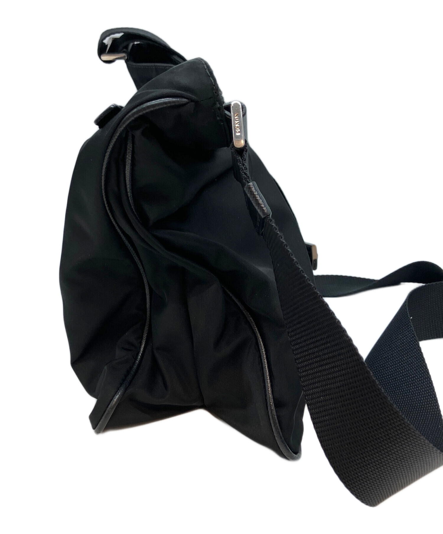 中古・古着通販】PRADA (プラダ) 174 ショルダーバッグ ブラック