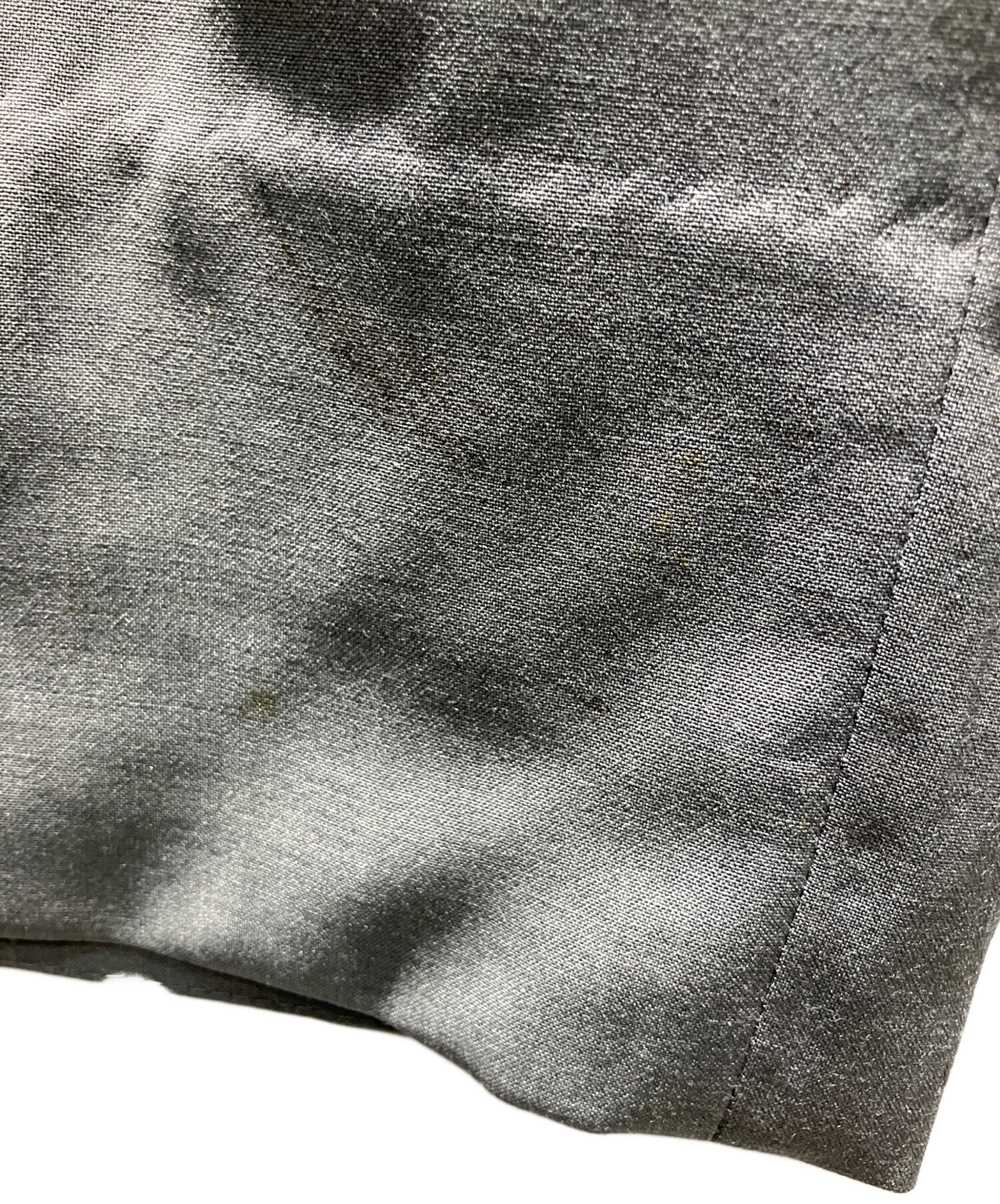 ス*カ様 Giorgio Armani ワイドスラックス メタリック グレー W 中古・古着通販】GIORGIO ARMANI (ジョルジオアルマーニ) スラックス
