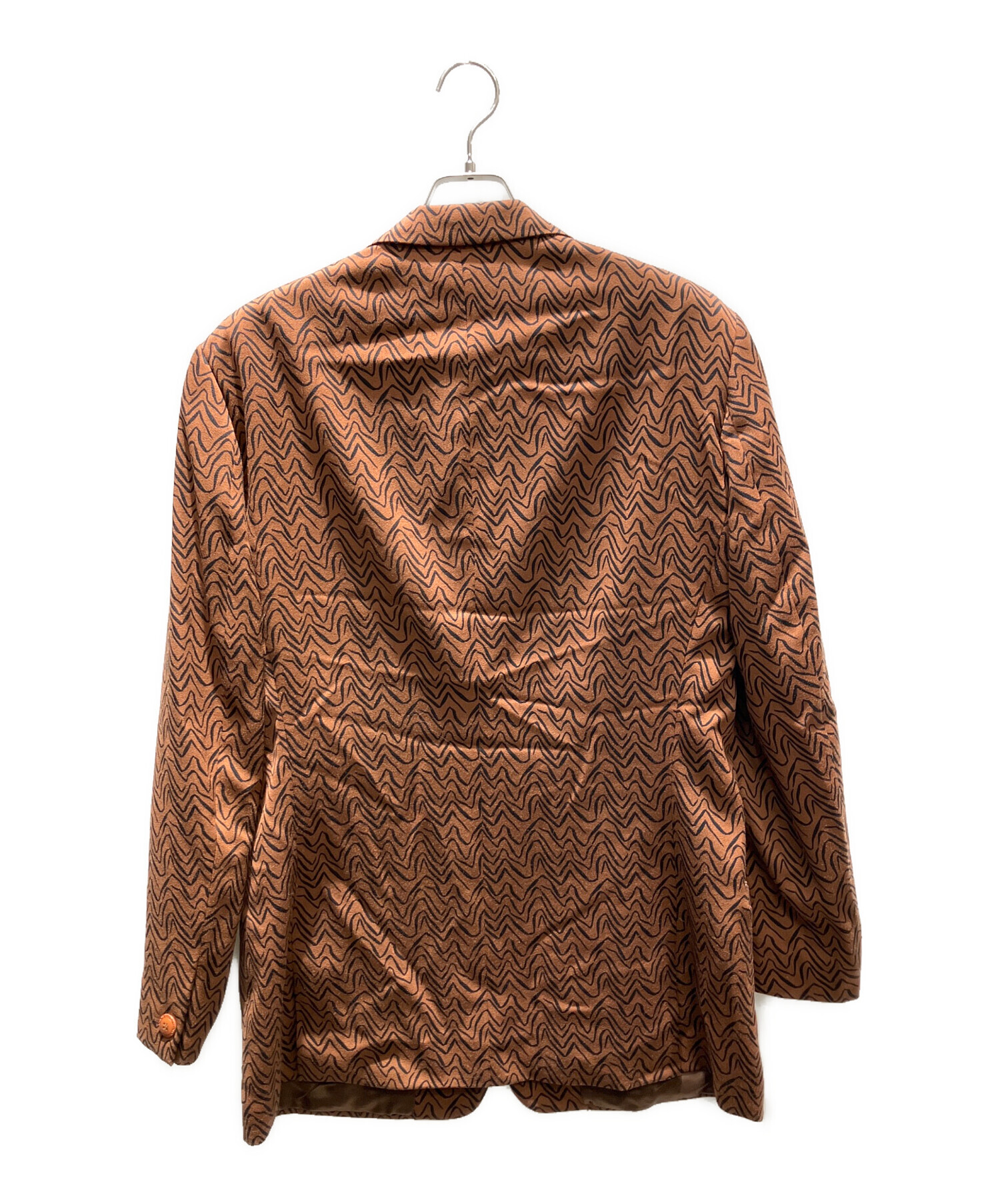 GianniVersace ジャンニ ヴェルサーチ サテン テーラードジャケット 中古・古着通販】GIANNI VERSACE (ジャンニ・ヴェルサーチ) テーラード