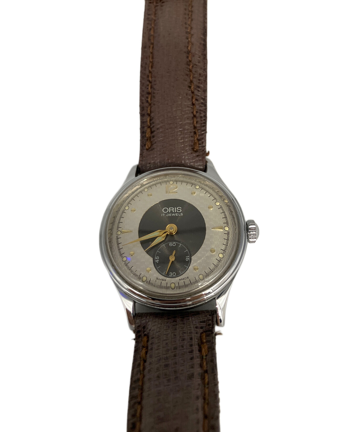 中古・古着通販】ORIS (オリス) 手巻き レザーベルト リストウォッチ