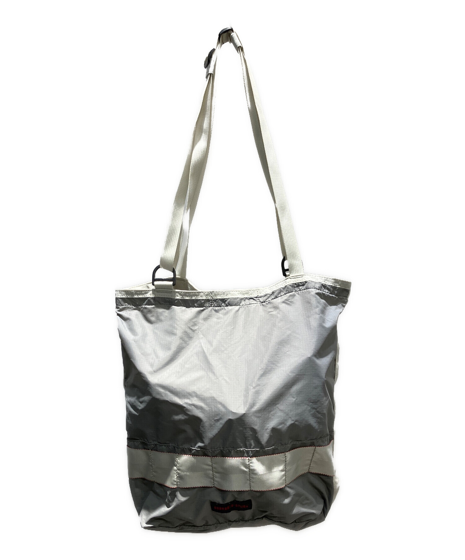 BRIEFING ナイロンバッグ シルバー 中古・古着通販】BRIEFING (ブリーフィング) マーケット トール