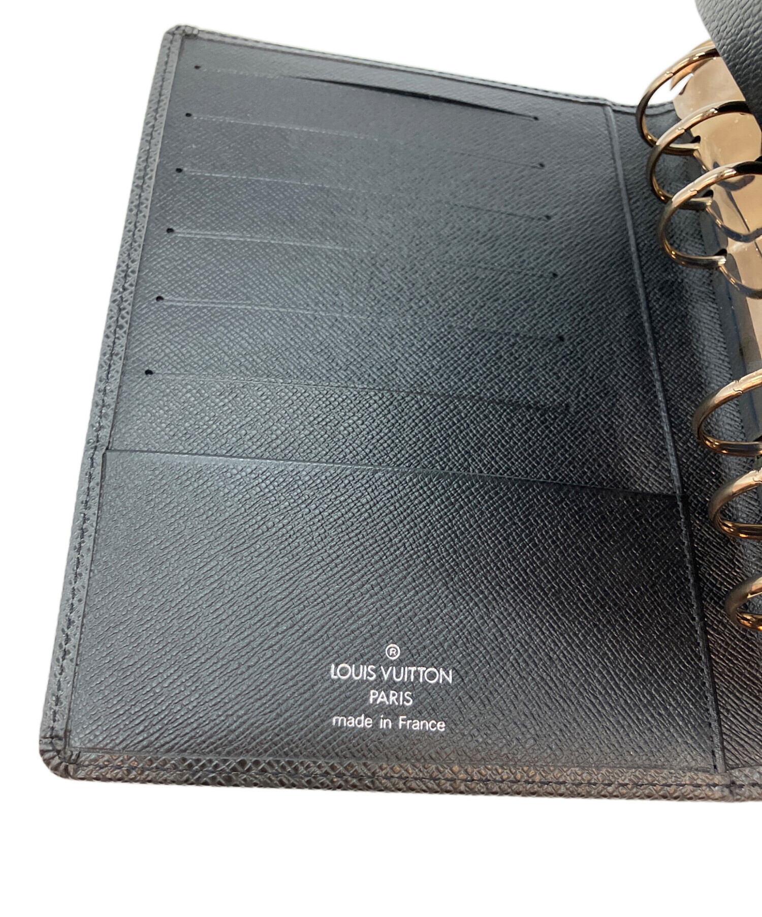✨美品✨ Louis Vuitton ルイ ヴィトン アジェンダMM 手帳 黒 中古・古着通販】LOUIS VUITTON (ルイ ヴィトン) アジェンダMM SP0081