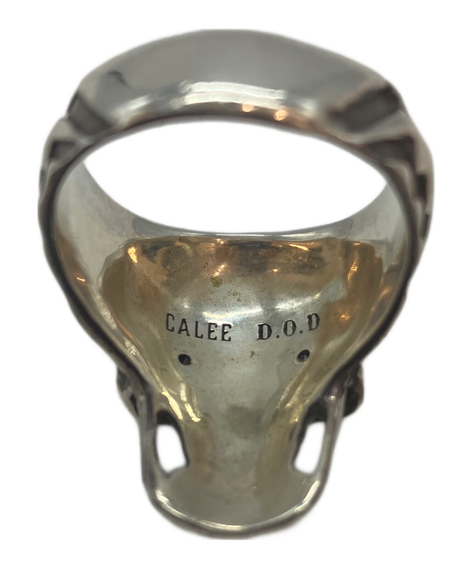 中古・古着通販】CALEE (キャリー) D.O.D ＜ONYX＞ LUCKY SKULL RING