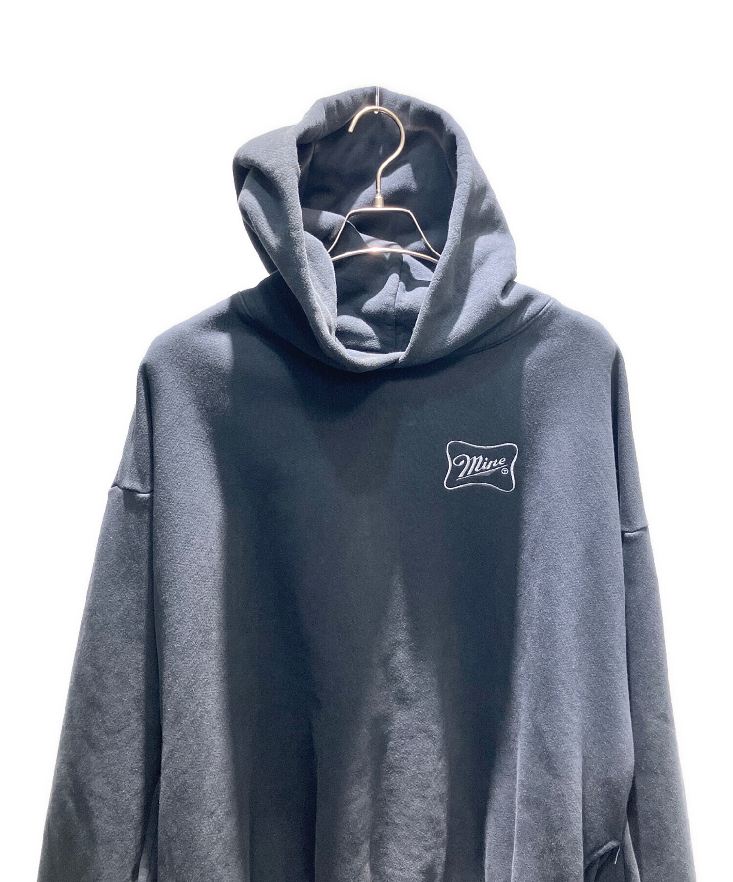 中古・古着通販】mine (マイン) USA製 CURSIVE SIGN ST HD 16oz プル