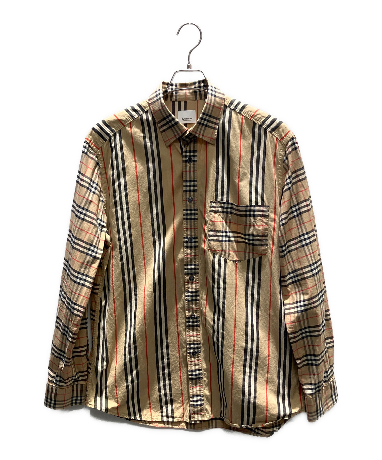 BURBERRY / BURBERRY LONDON バーバリー チェックシャツ 中古・古着通販】BURBERRY LONDON ENGLAND (バーバリー ロンドン