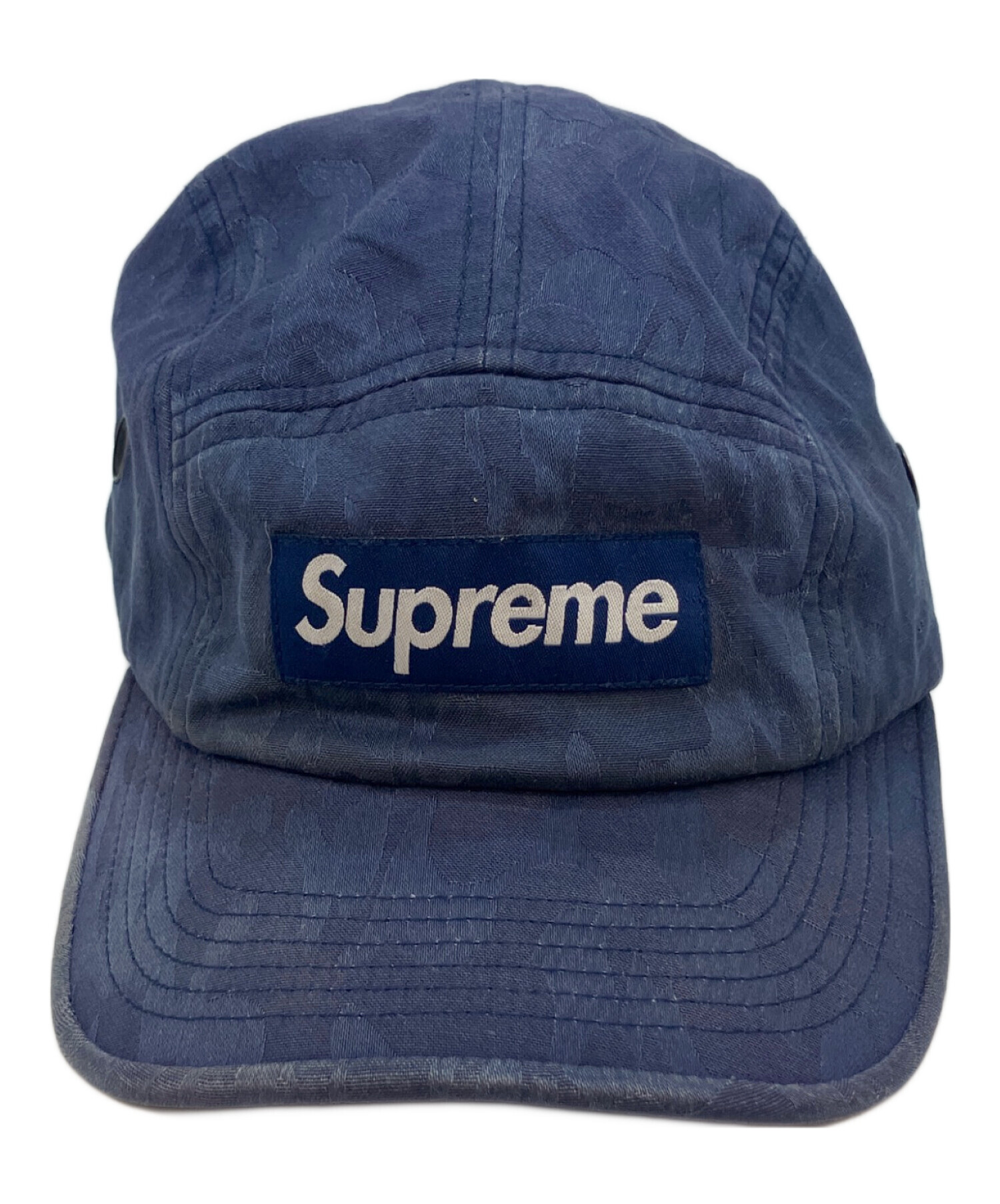 中古・古着通販】SUPREME (シュプリーム) キャップ ネイビー｜ブランド