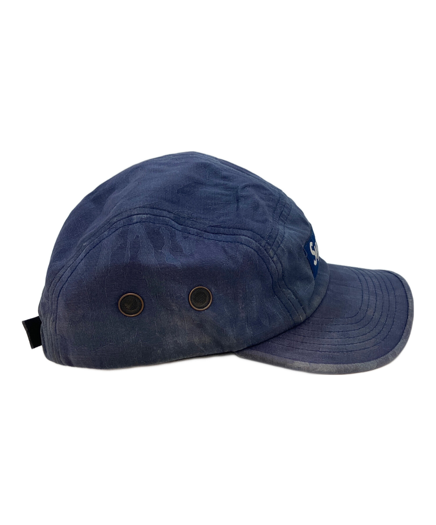 中古・古着通販】SUPREME (シュプリーム) キャップ ネイビー｜ブランド