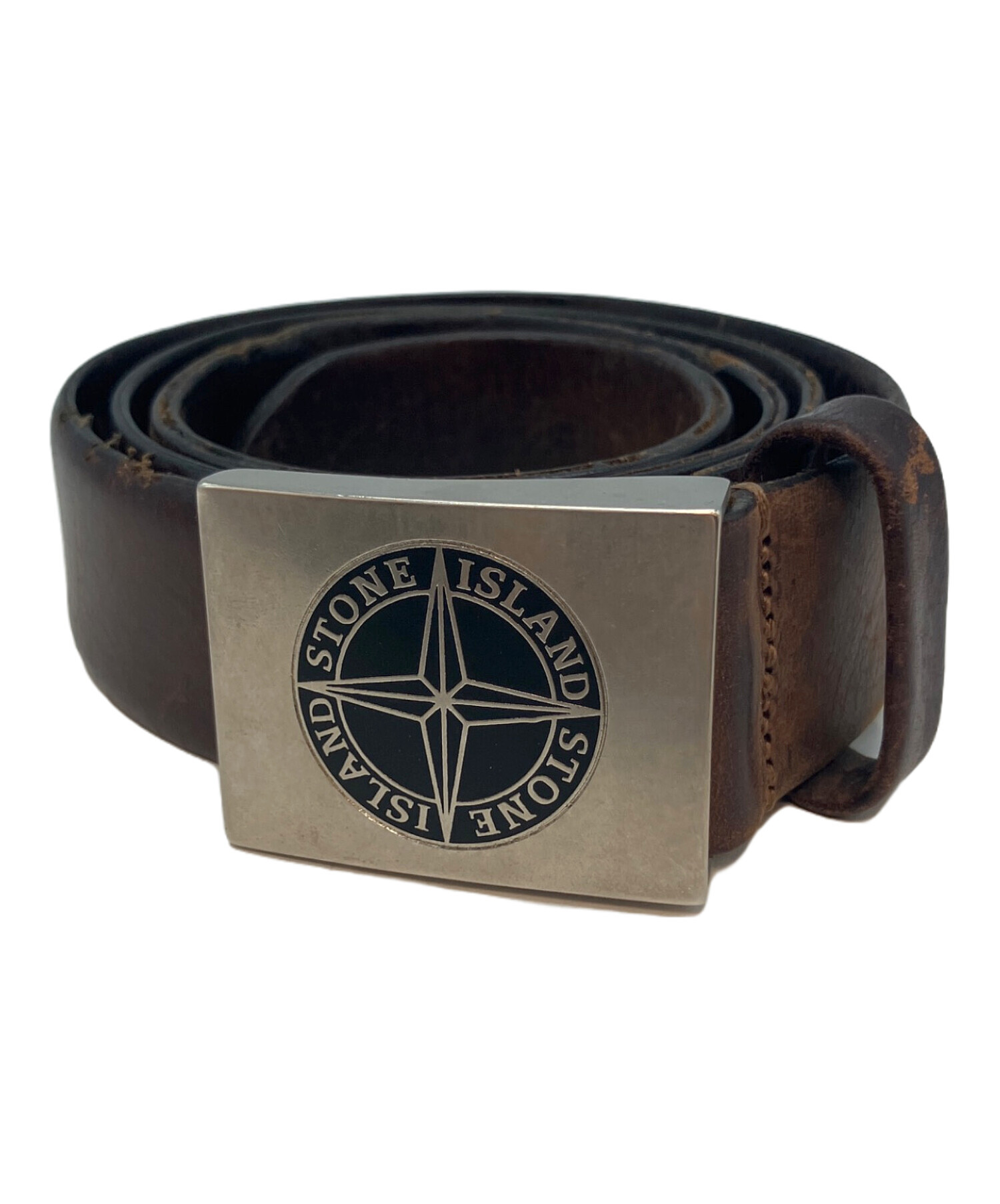 中古・古着通販】STONE ISLAND (ストーンアイランド) レザーベルト