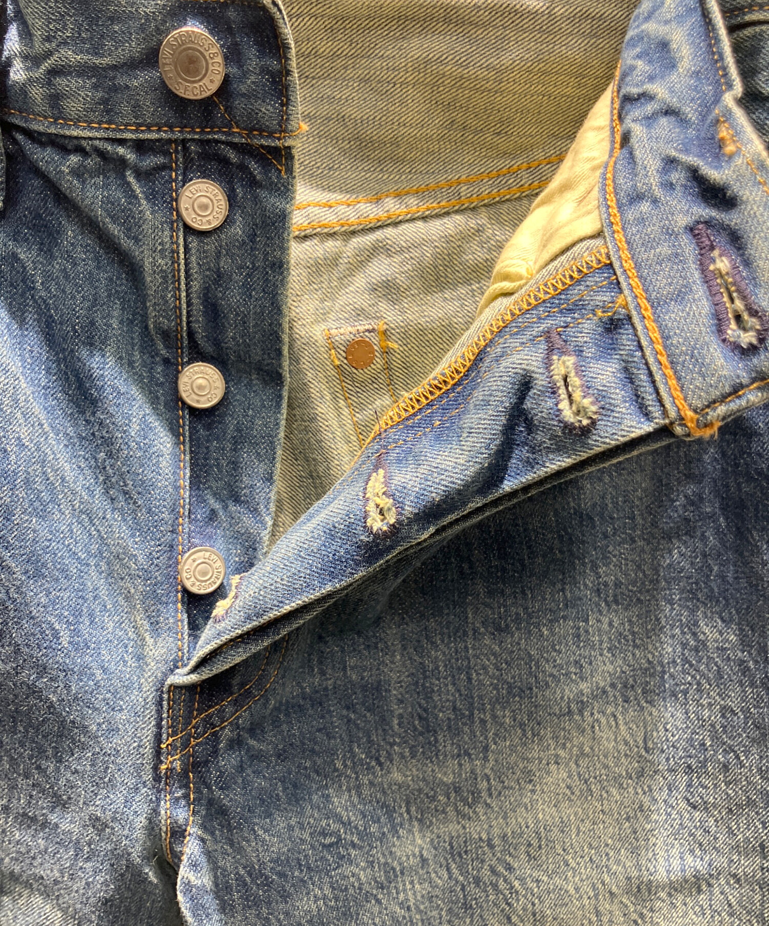 中古・古着通販】LEVI'S (リーバイス) ボタン裏3015 501XXデニムパンツ