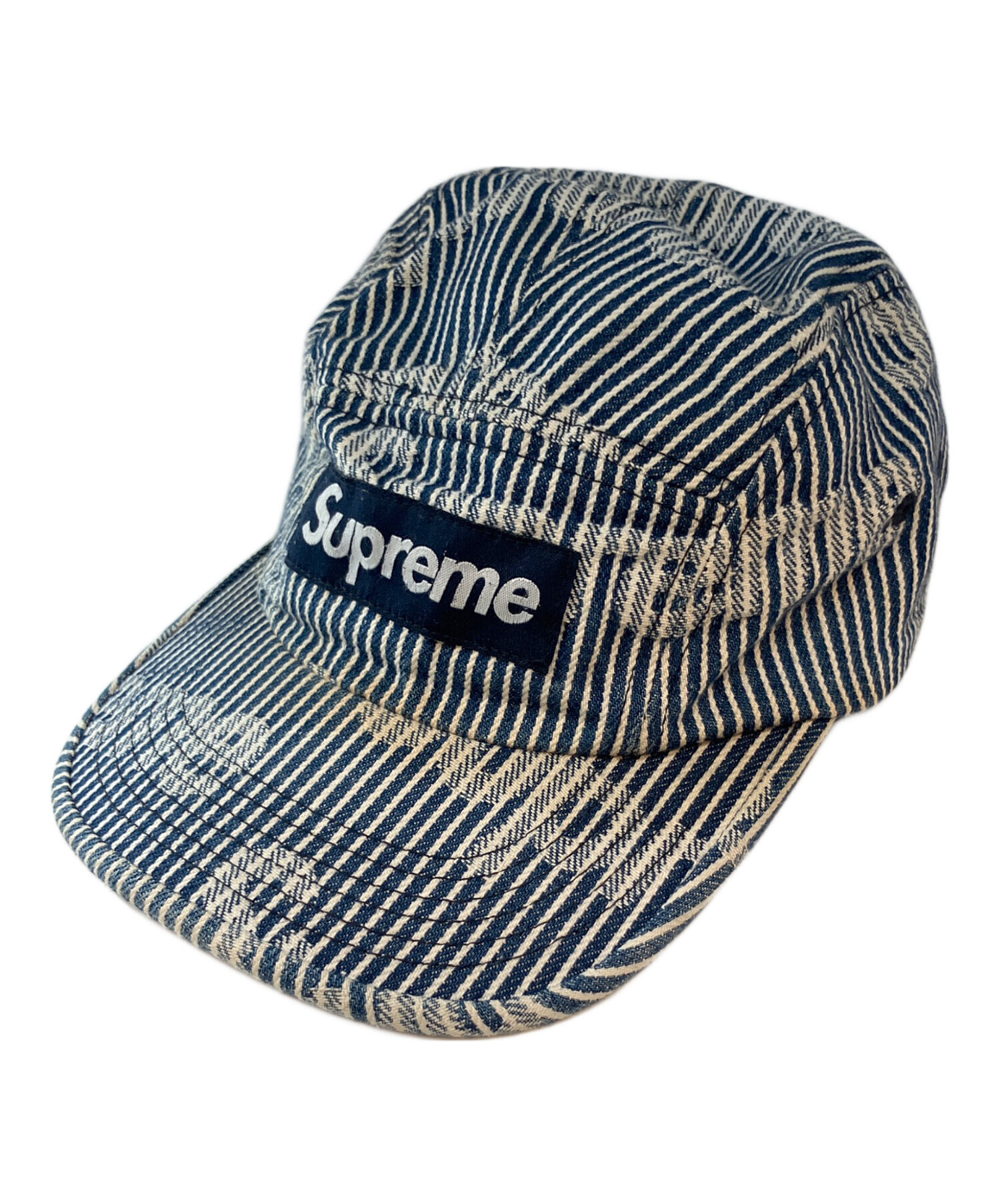 中古・古着通販】SUPREME (シュプリーム) Denim Camp Cap Stripe SS24