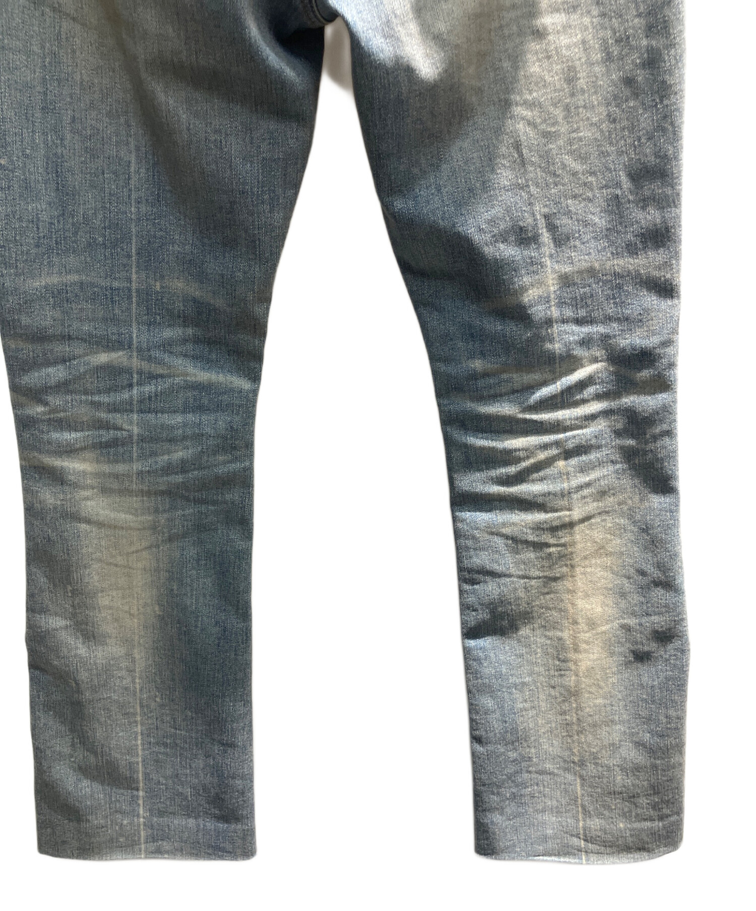 中古・古着通販】AMIRI (アミリ) ダメージ加工デニムパンツ インディゴ 