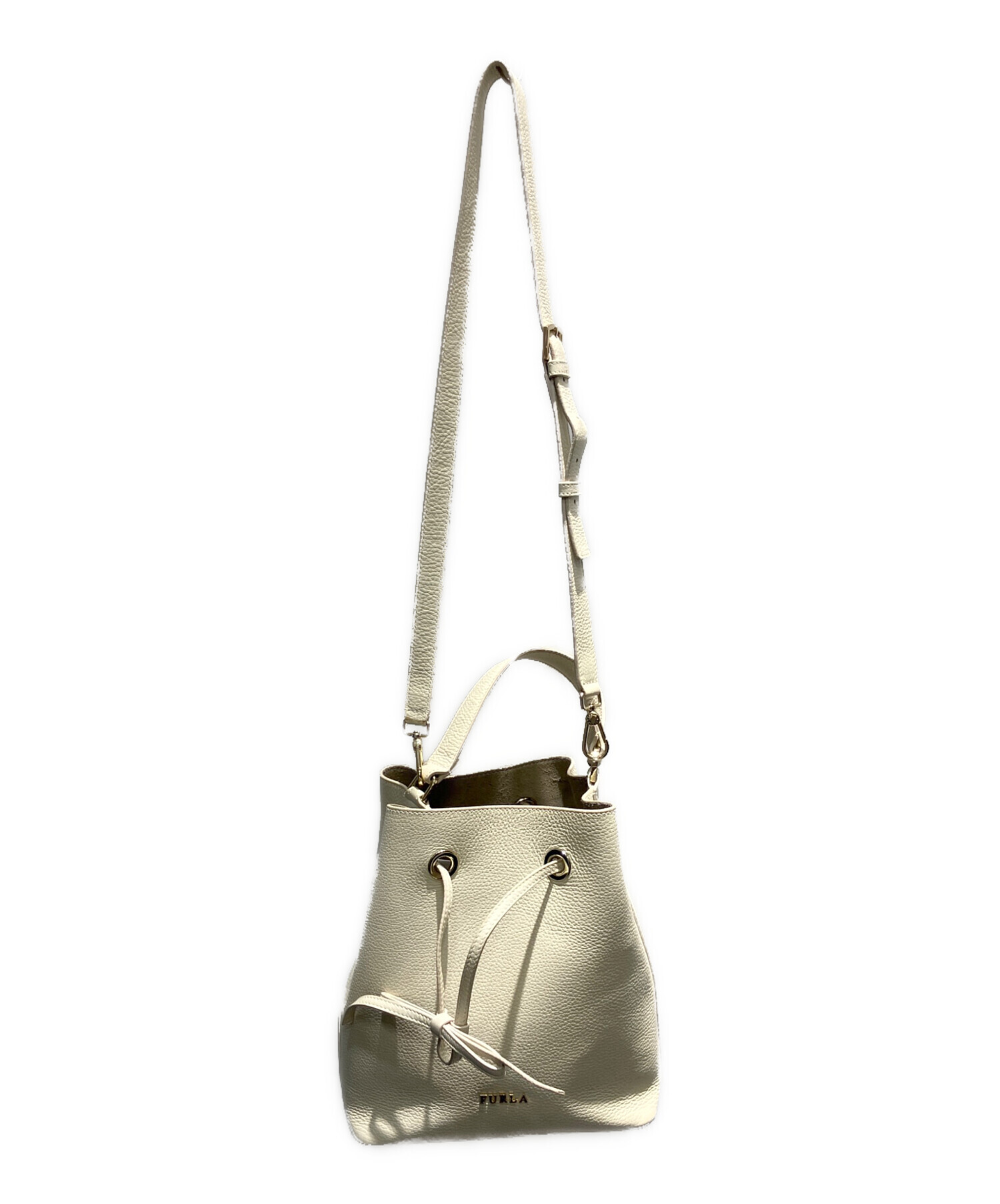 中古・古着通販】FURLA (フルラ) コスタンザ 巾着型2WAYショルダー 